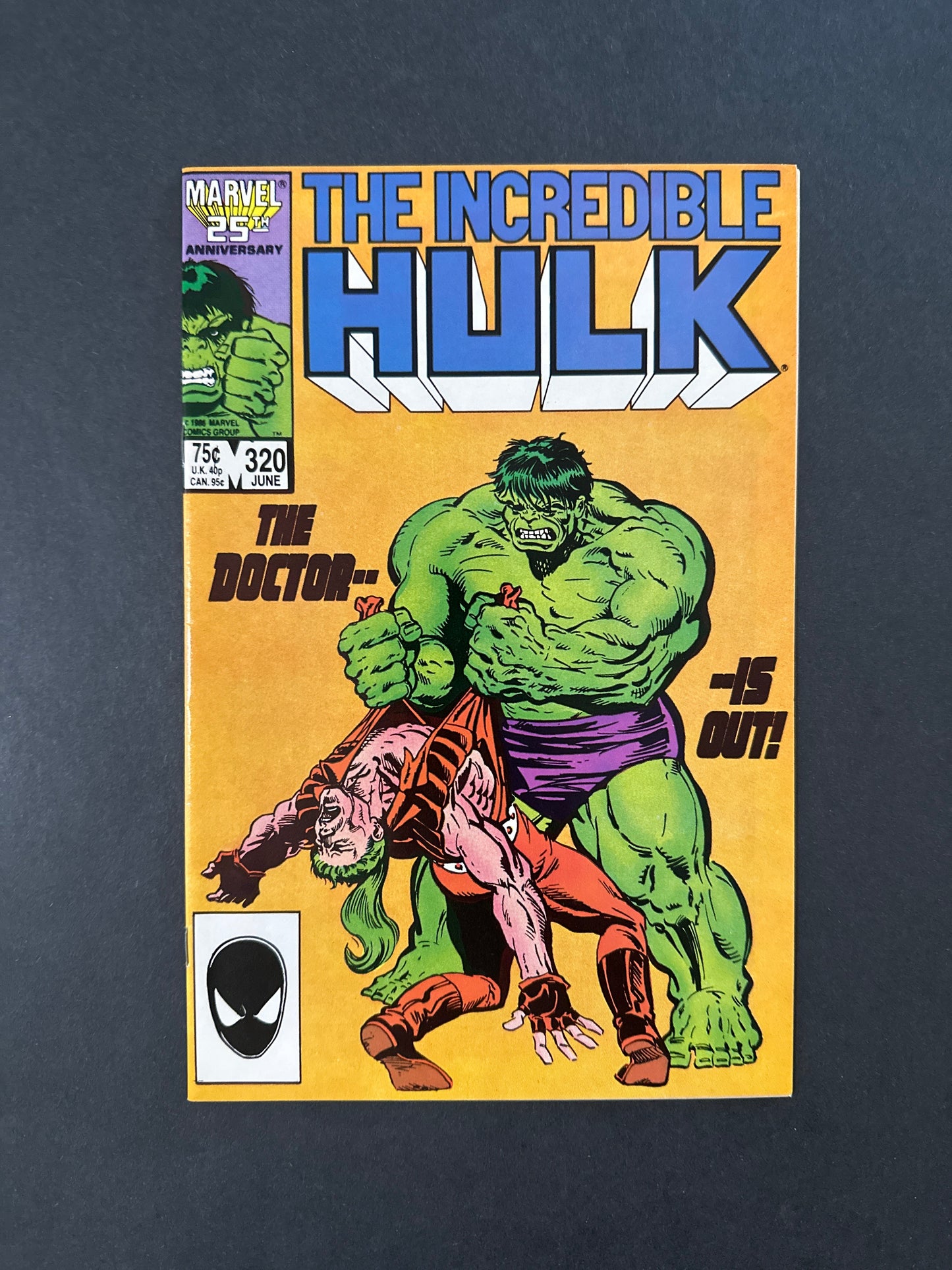 Incredible Hulk #320 1986