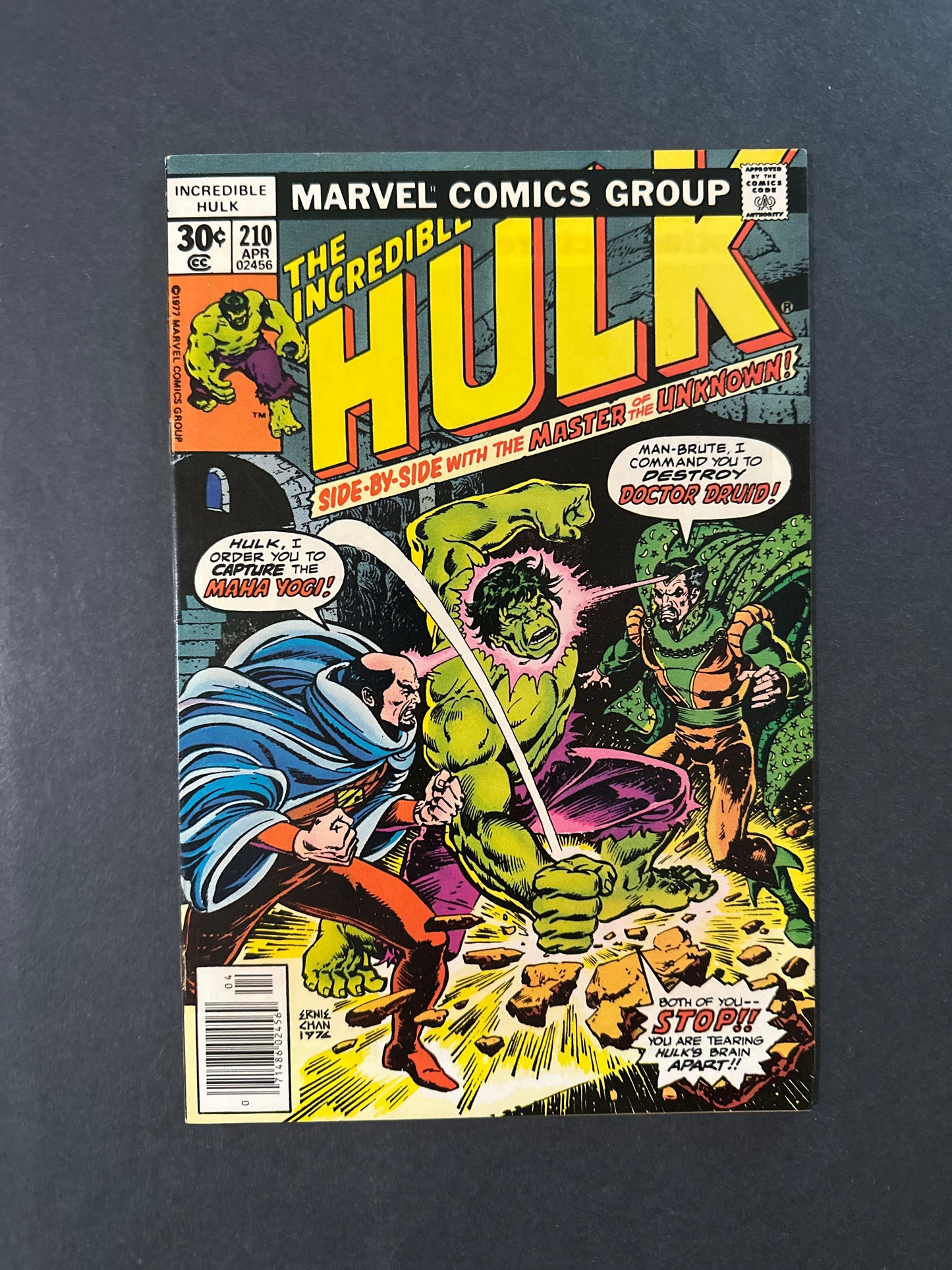 Incredible Hulk #210 1977