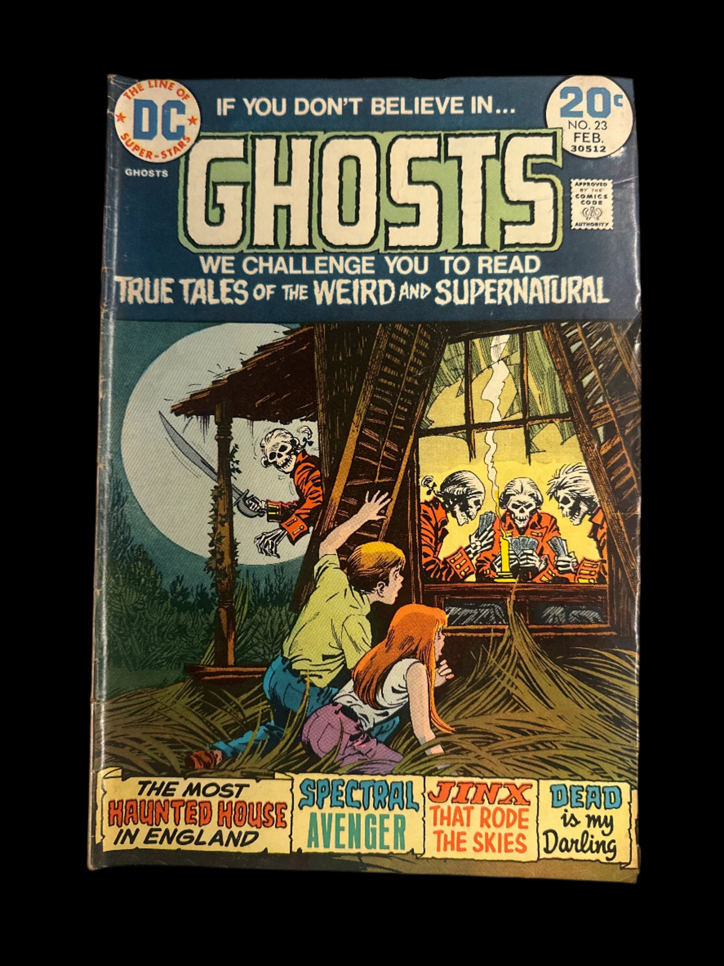 Ghosts #23 1974 (VG) Nick Cardy Cover!