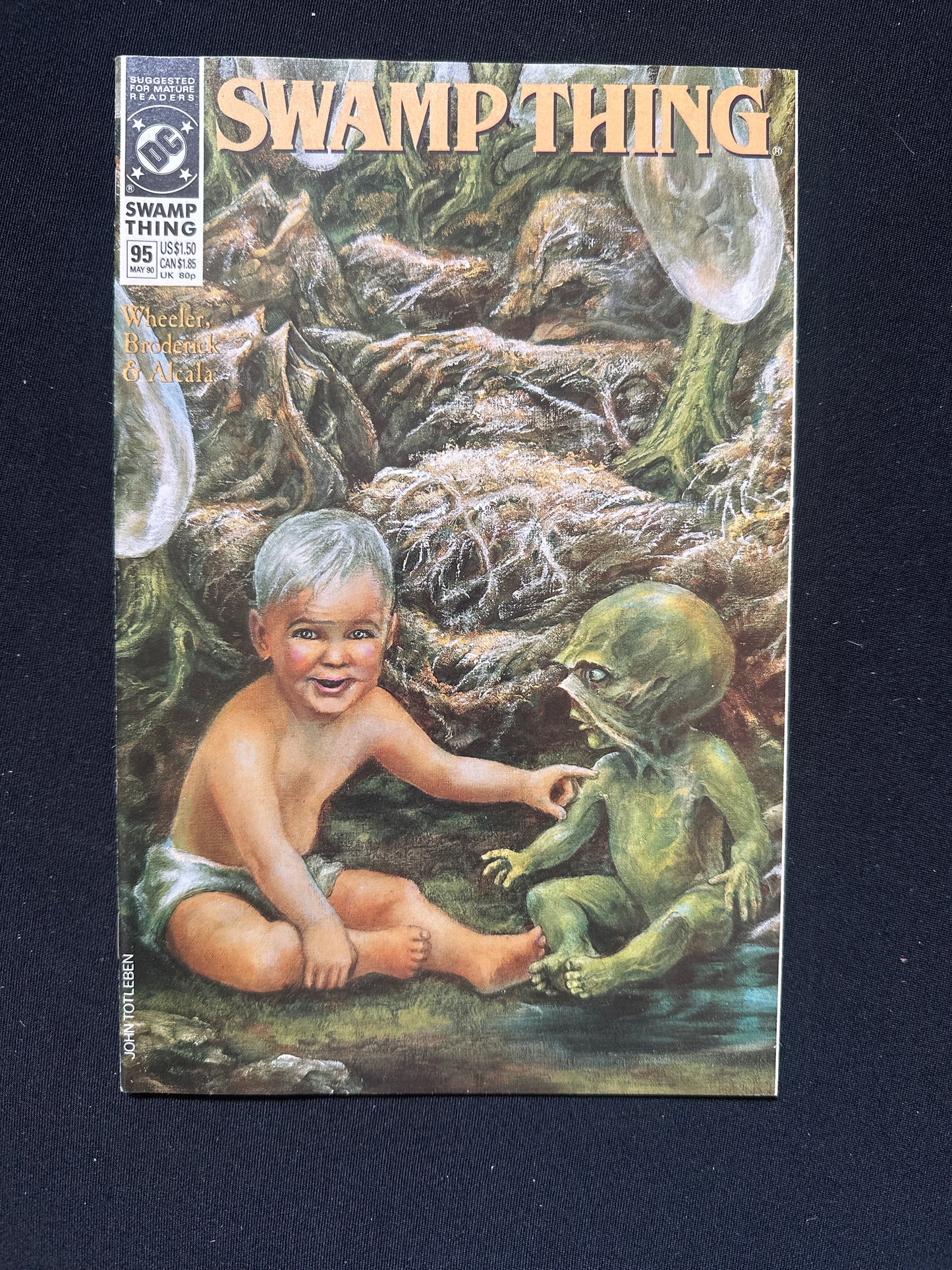 Saga of The Swamp Thing #95 1990