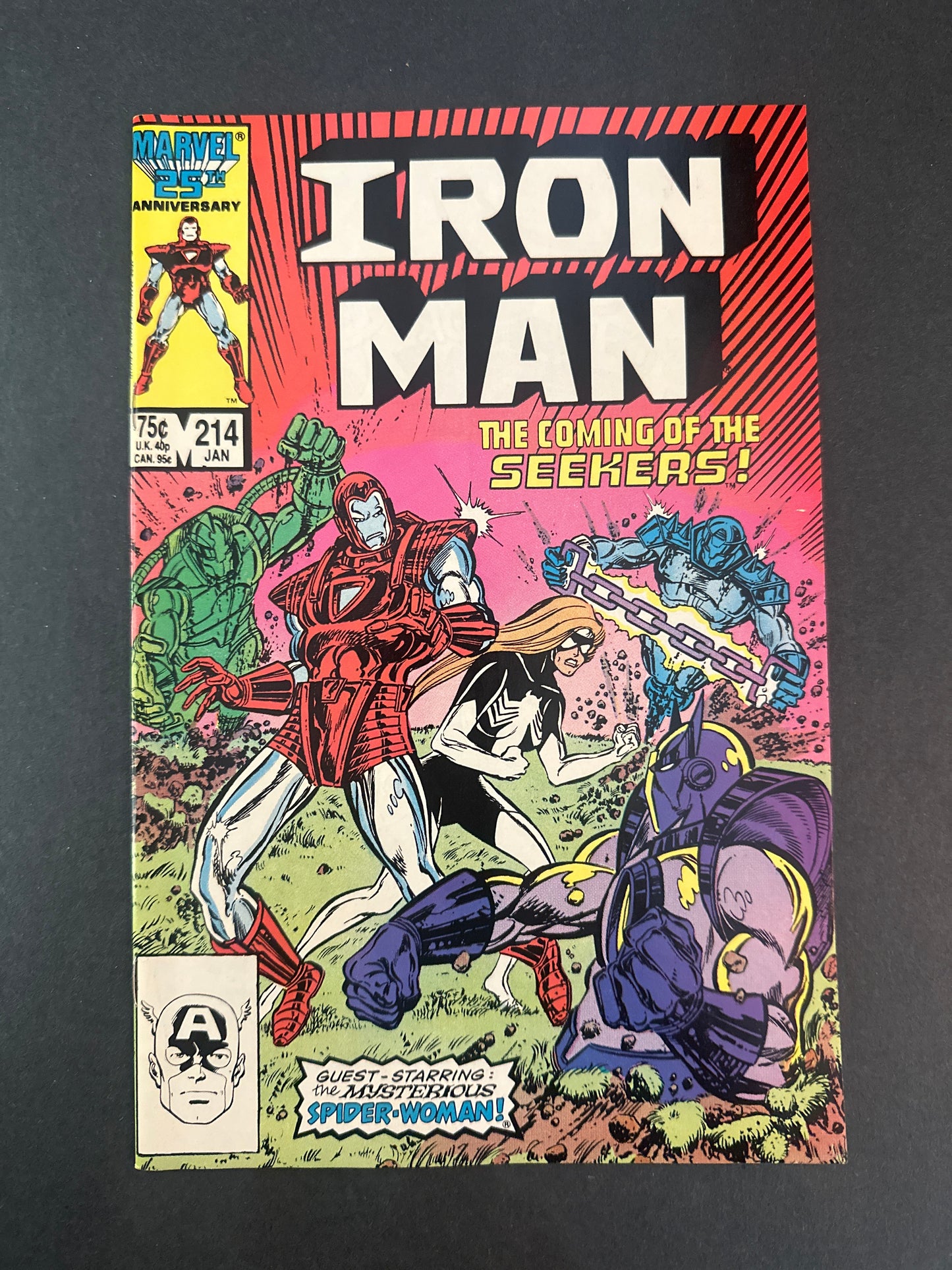 IRON MAN #214 1987