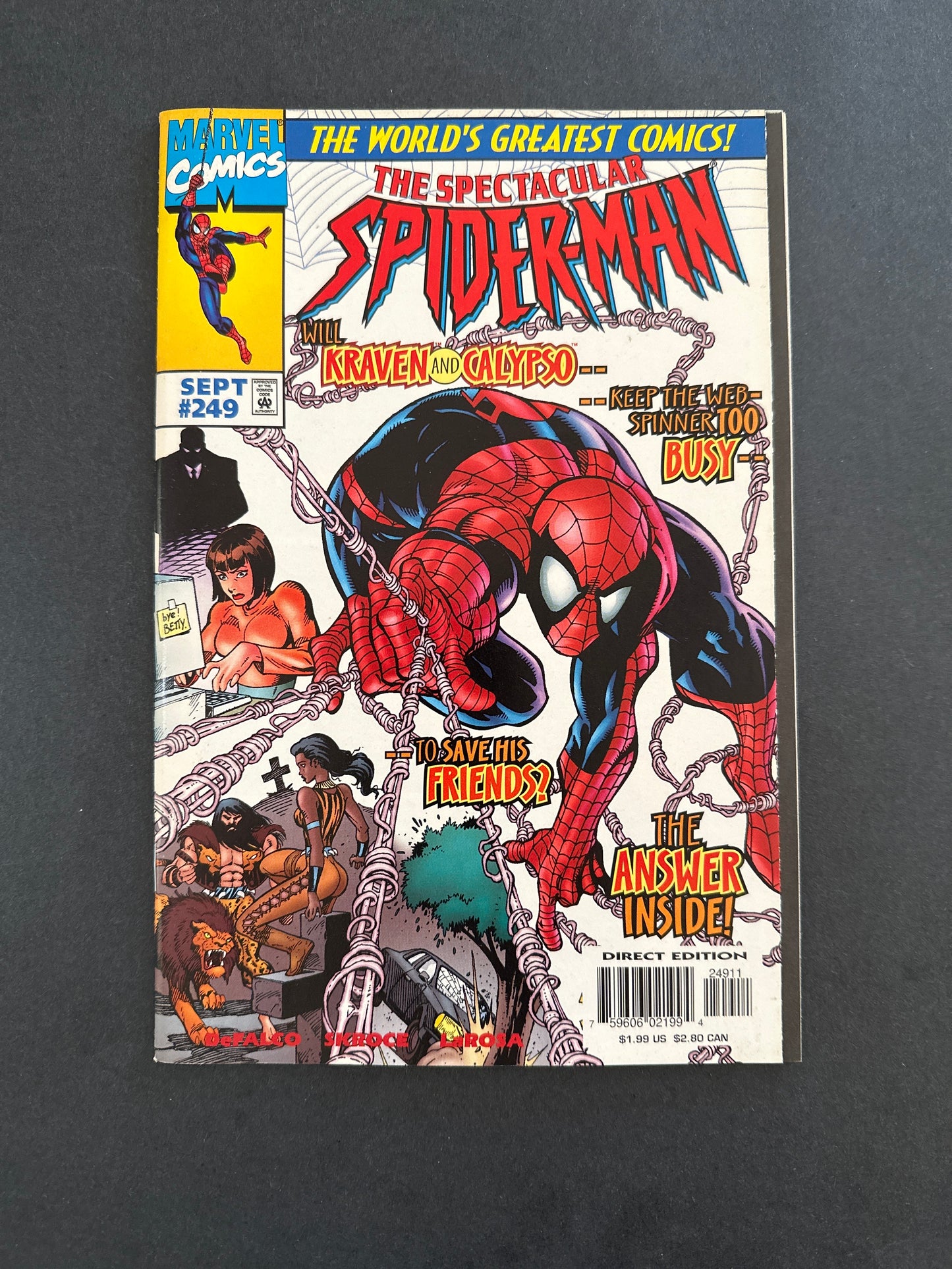 Spectacular Spider-Man #249 1997