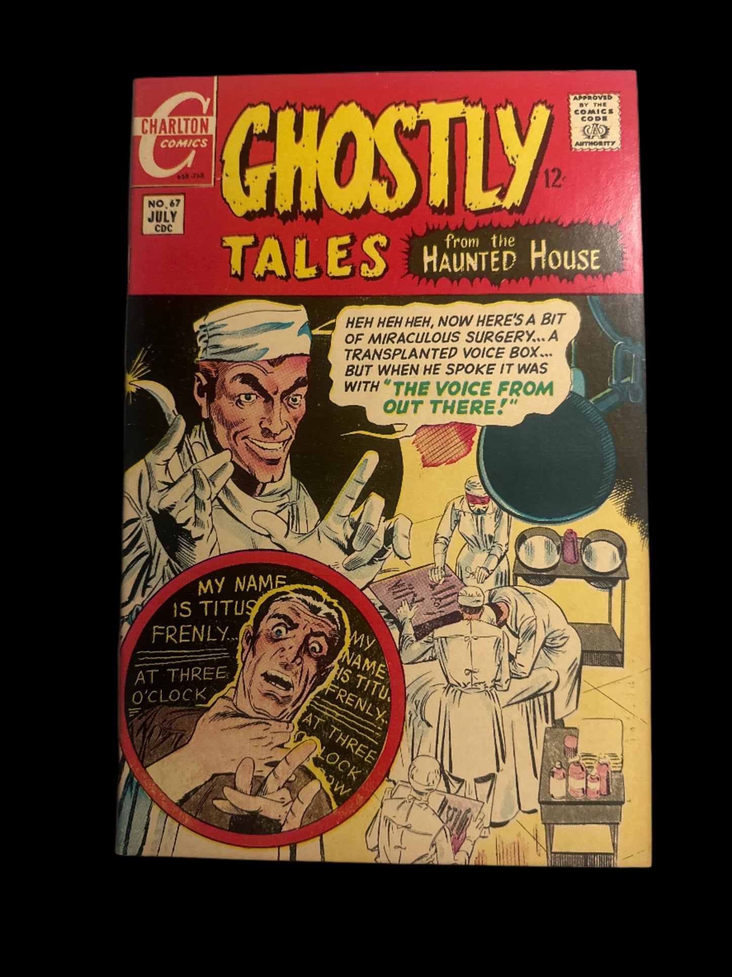 Ghostly Tales #67 1968 (VF+)