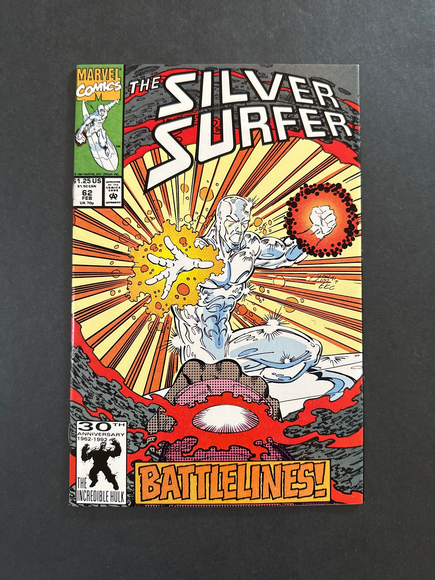 Silver Surfer #62 1992
