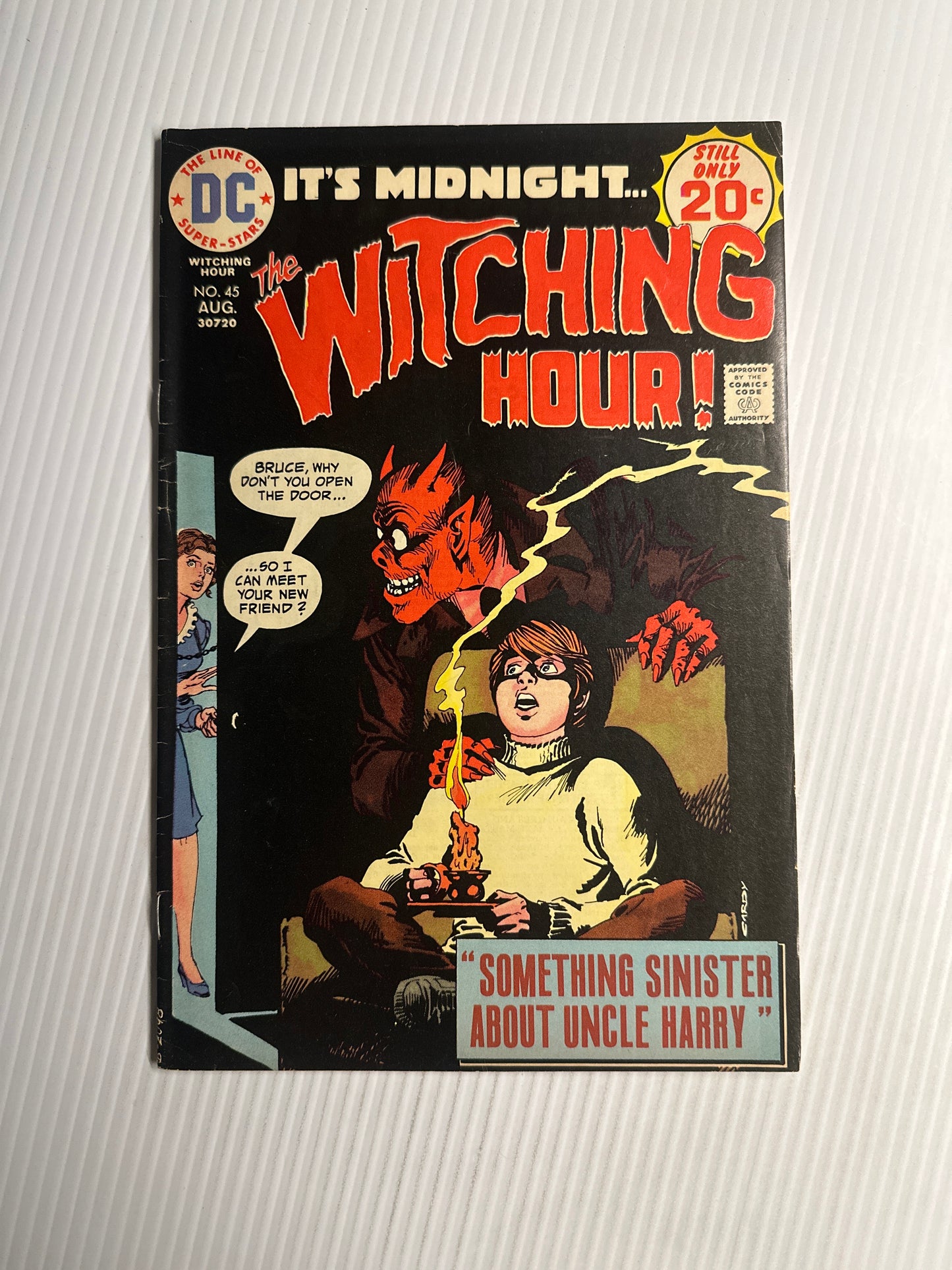The Witching Hour #45 1974 (FN) Nick Cardy Cover!