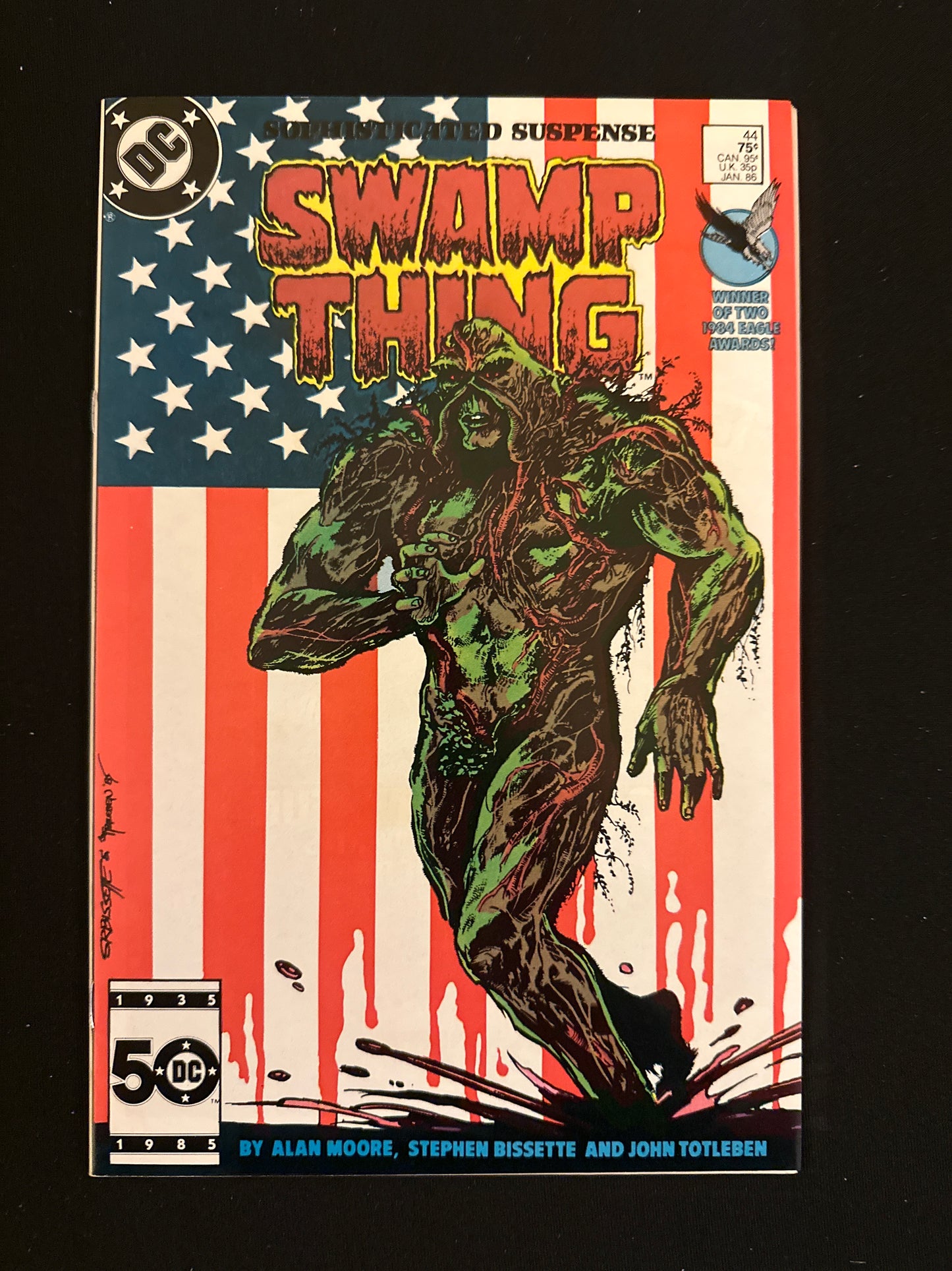 Saga of The Swamp Thing #44 1986