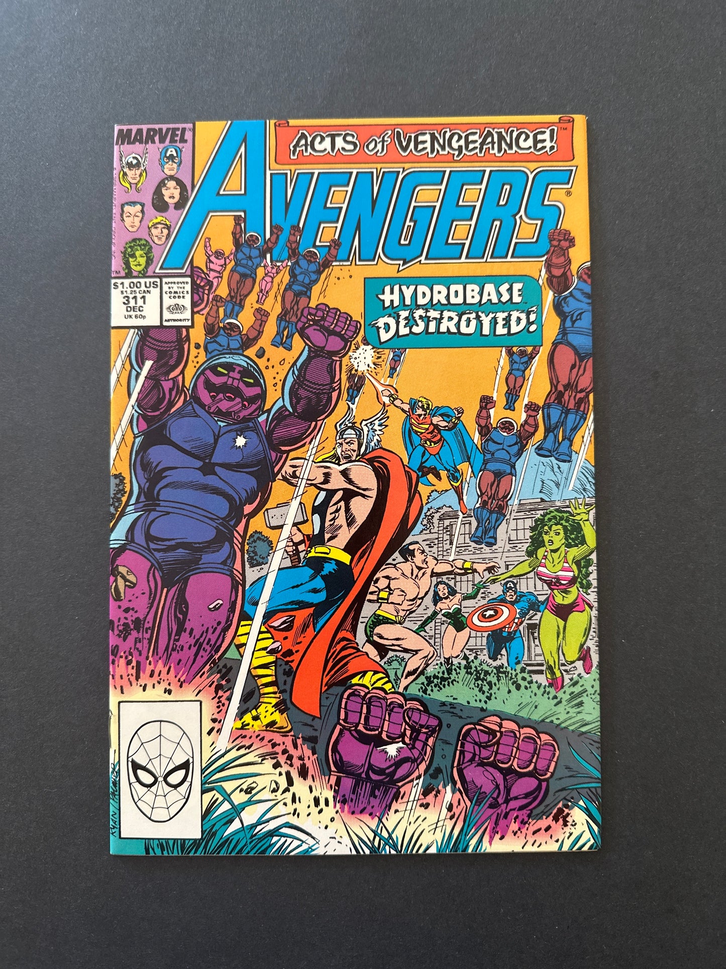 Avengers #311 1989