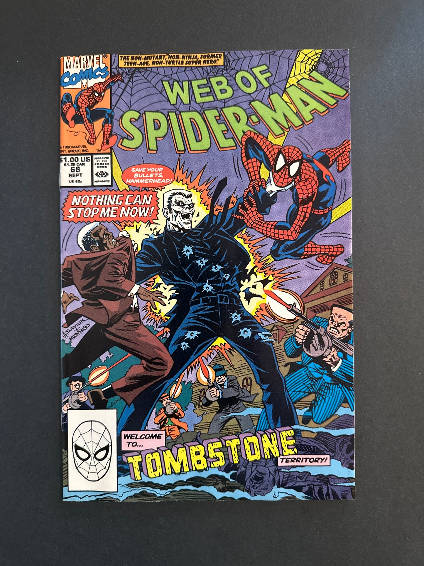 Web of Spider-Man #68 1990