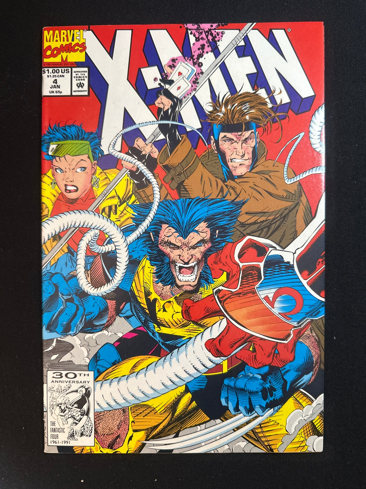 X-Men #4 (VF+/NM-) 1st. Full App. Of Omega Red!