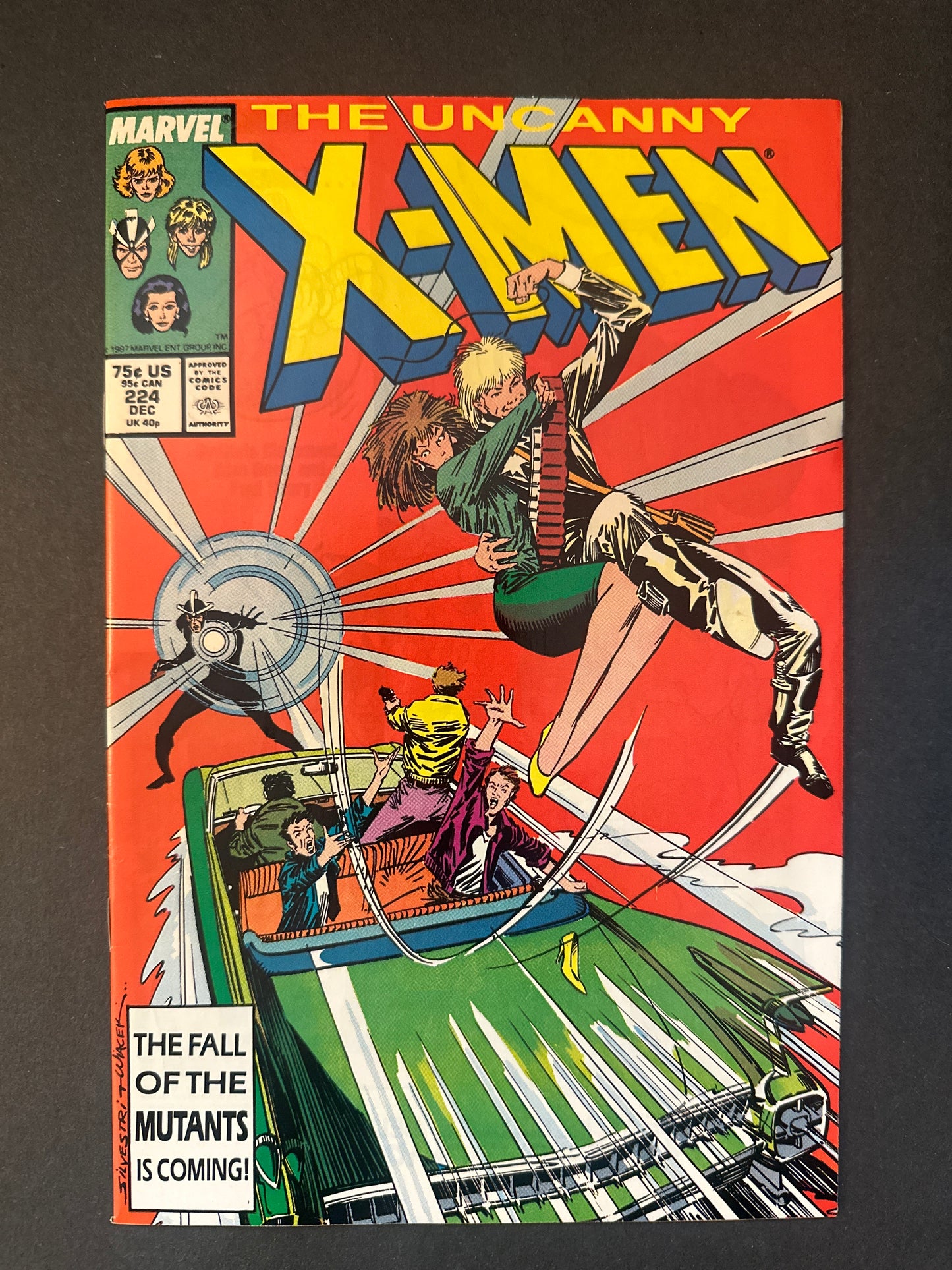 Uncanny X-Men #224 1987