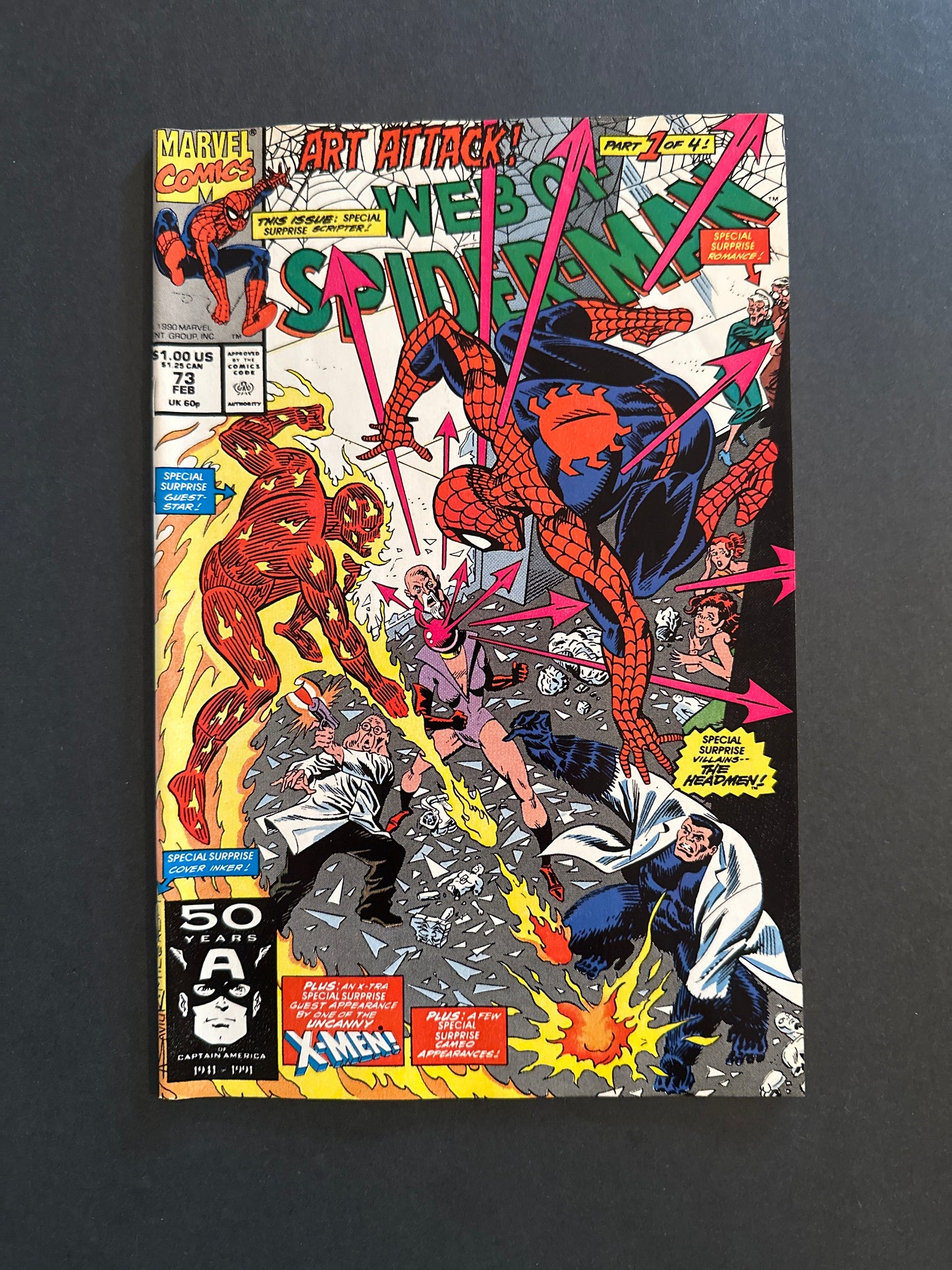 Web of Spider-Man #73 1991