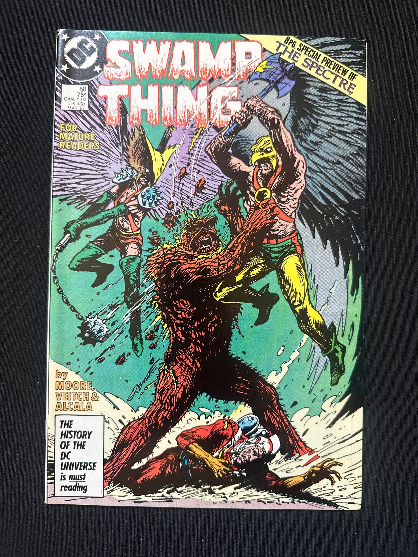 Saga of The Swamp Thing #58 1987