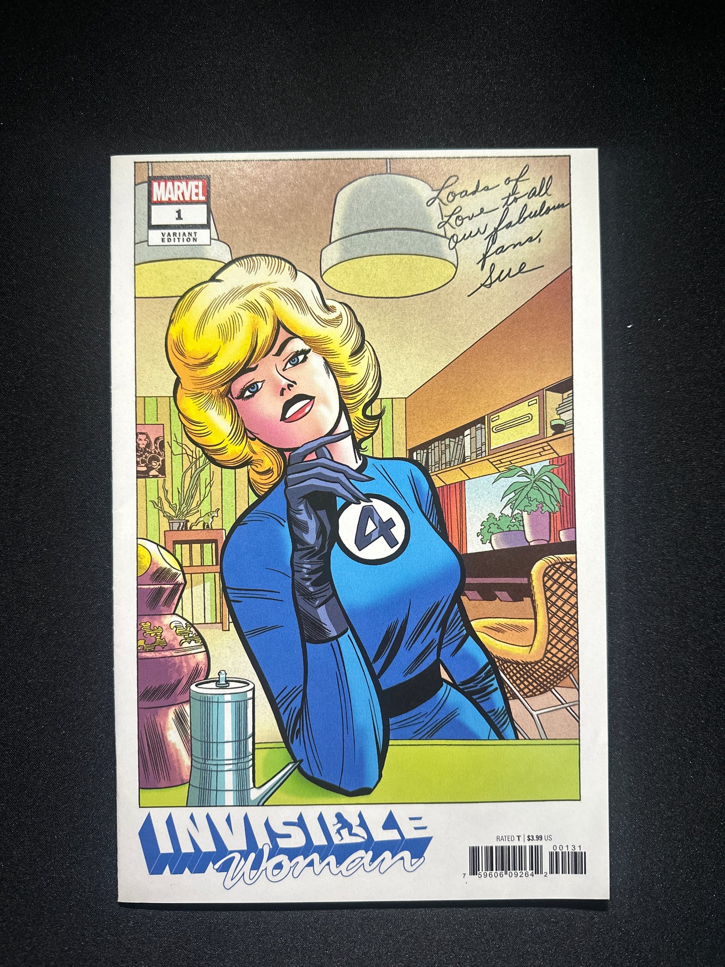Invisible Woman #1 2019 1:100 Jack Kirby Hidden Gem Variant! (NM)