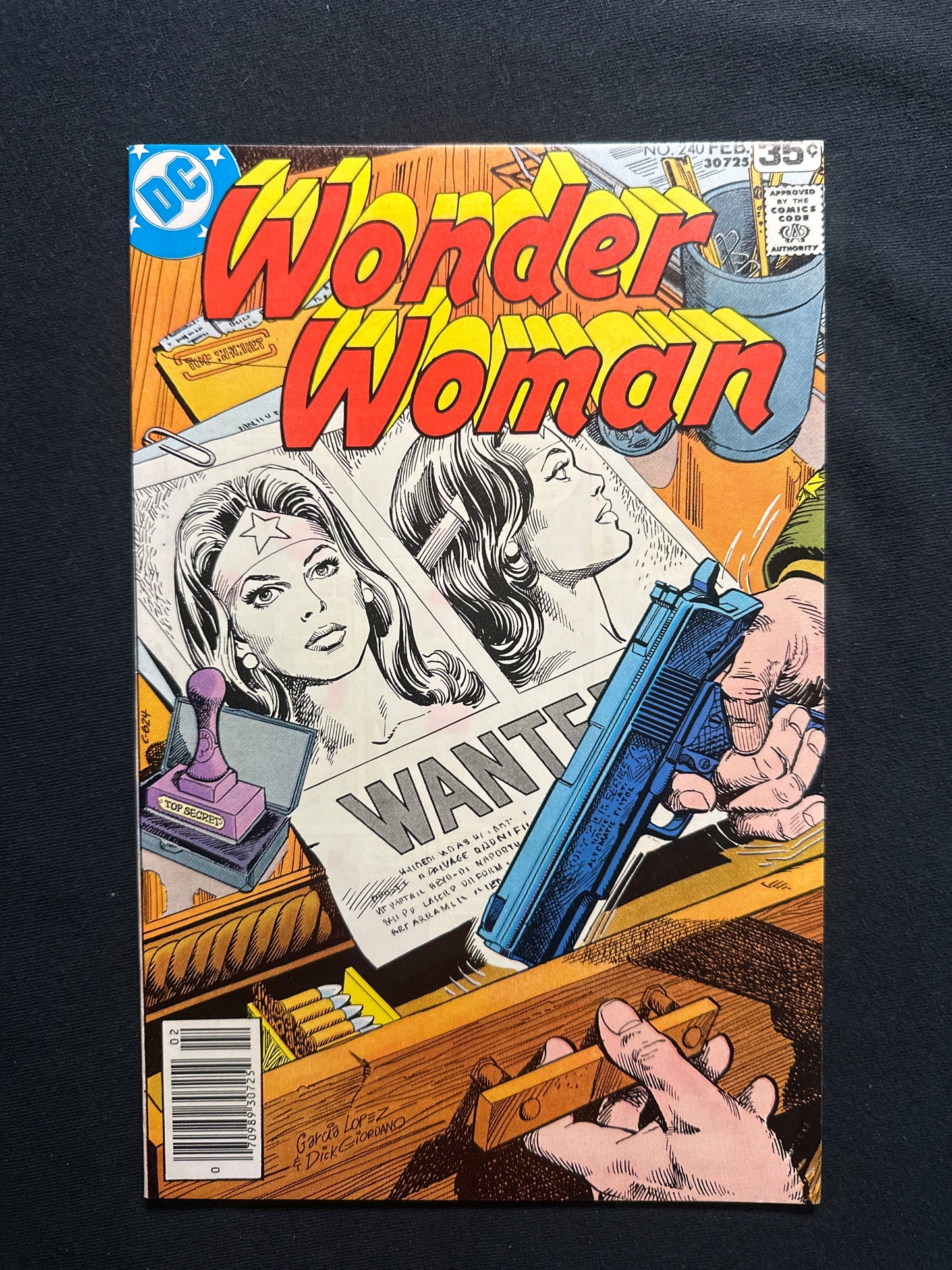 Wonder Woman #240 1978