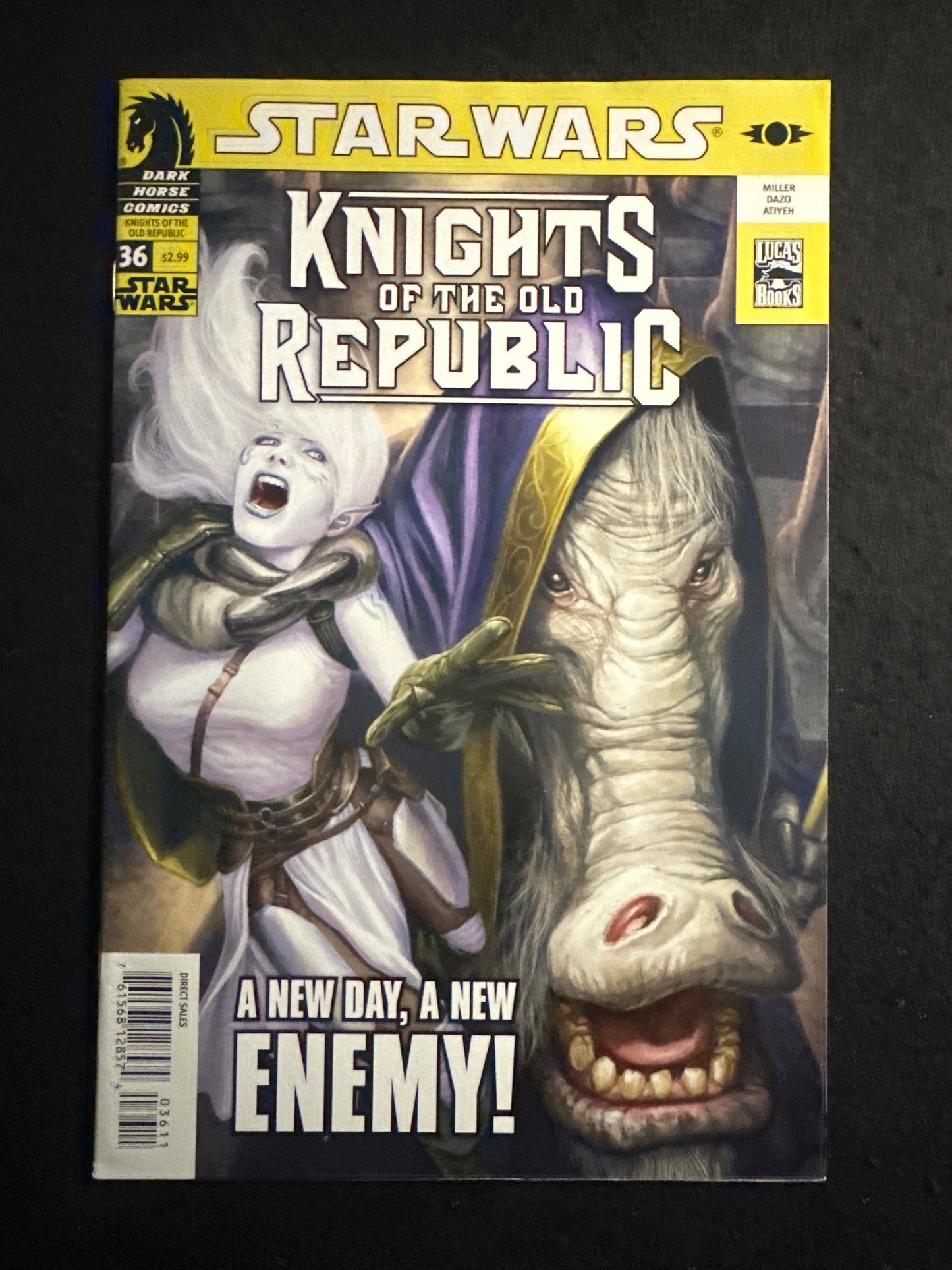 STAR WARS Knights of the Old Republic #36 2008 (NM)