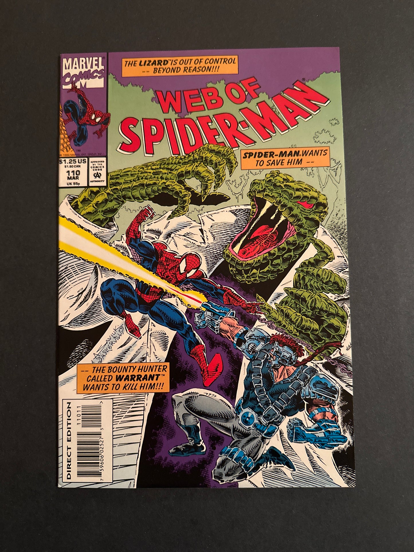 Web of Spider-Man #110 1994