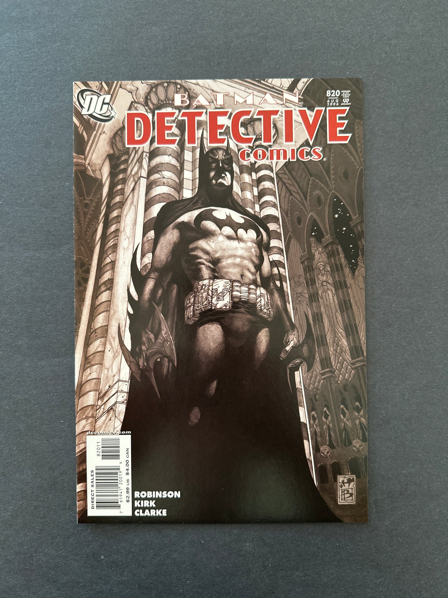 Detective Comics #820 2006
