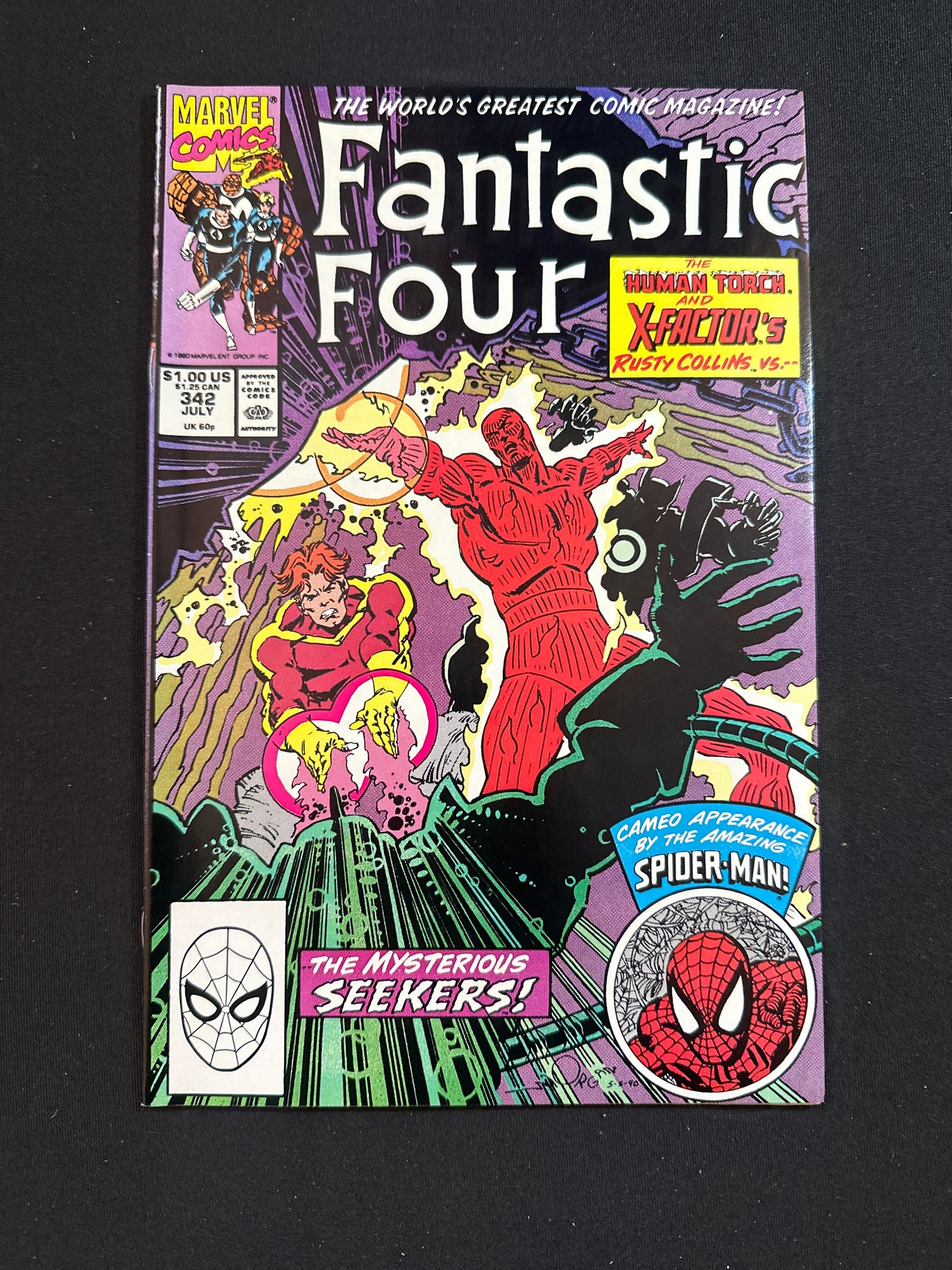 Fantastic Four #342 1990