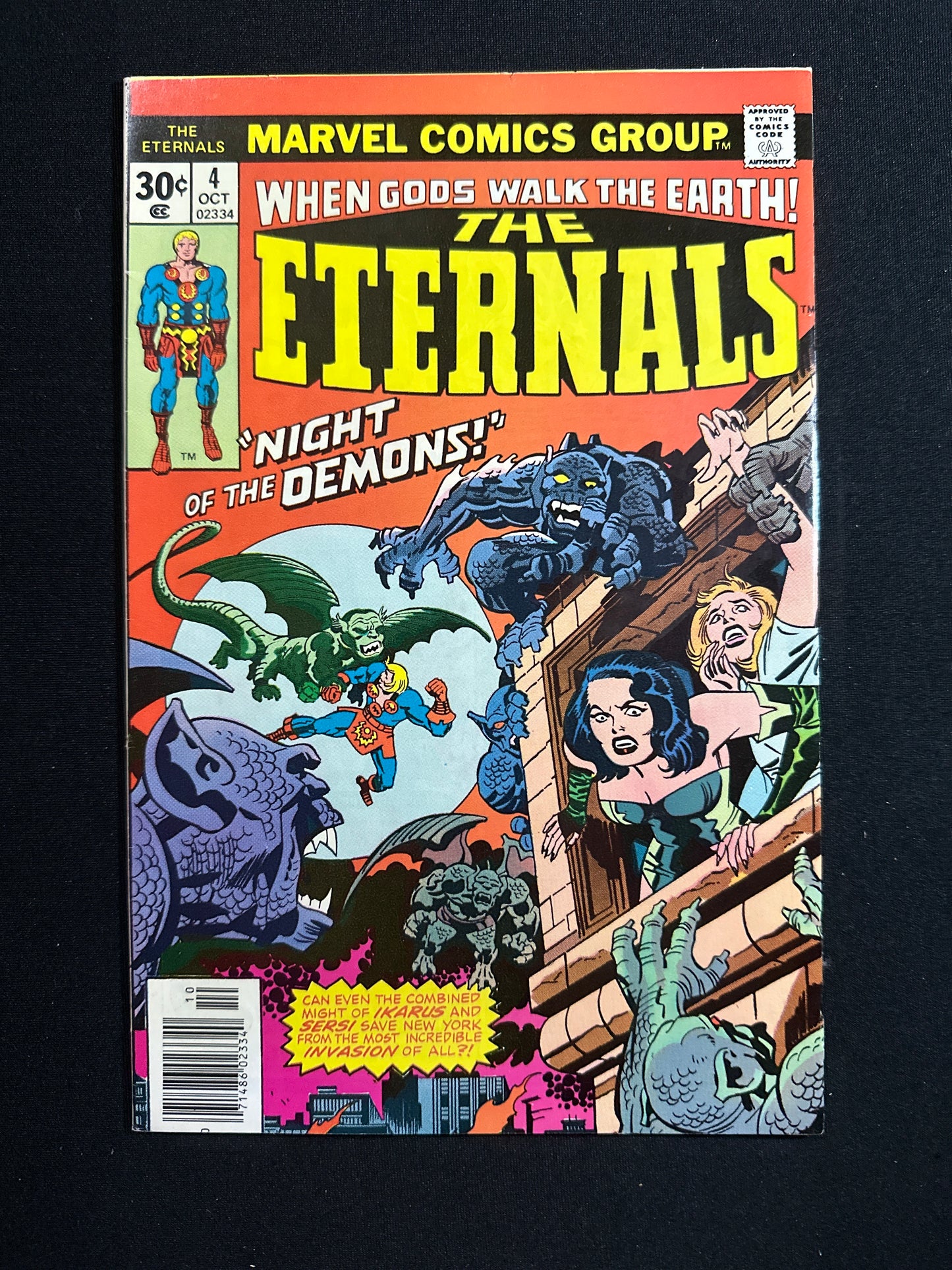 The Eternals #4 1976 (VF) 1st. Cover 2nd. App. of Sersi!