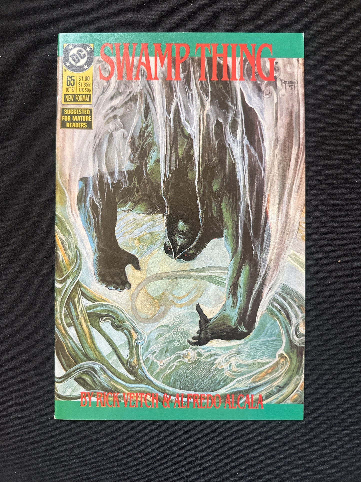 Saga of The Swamp Thing #65 1987