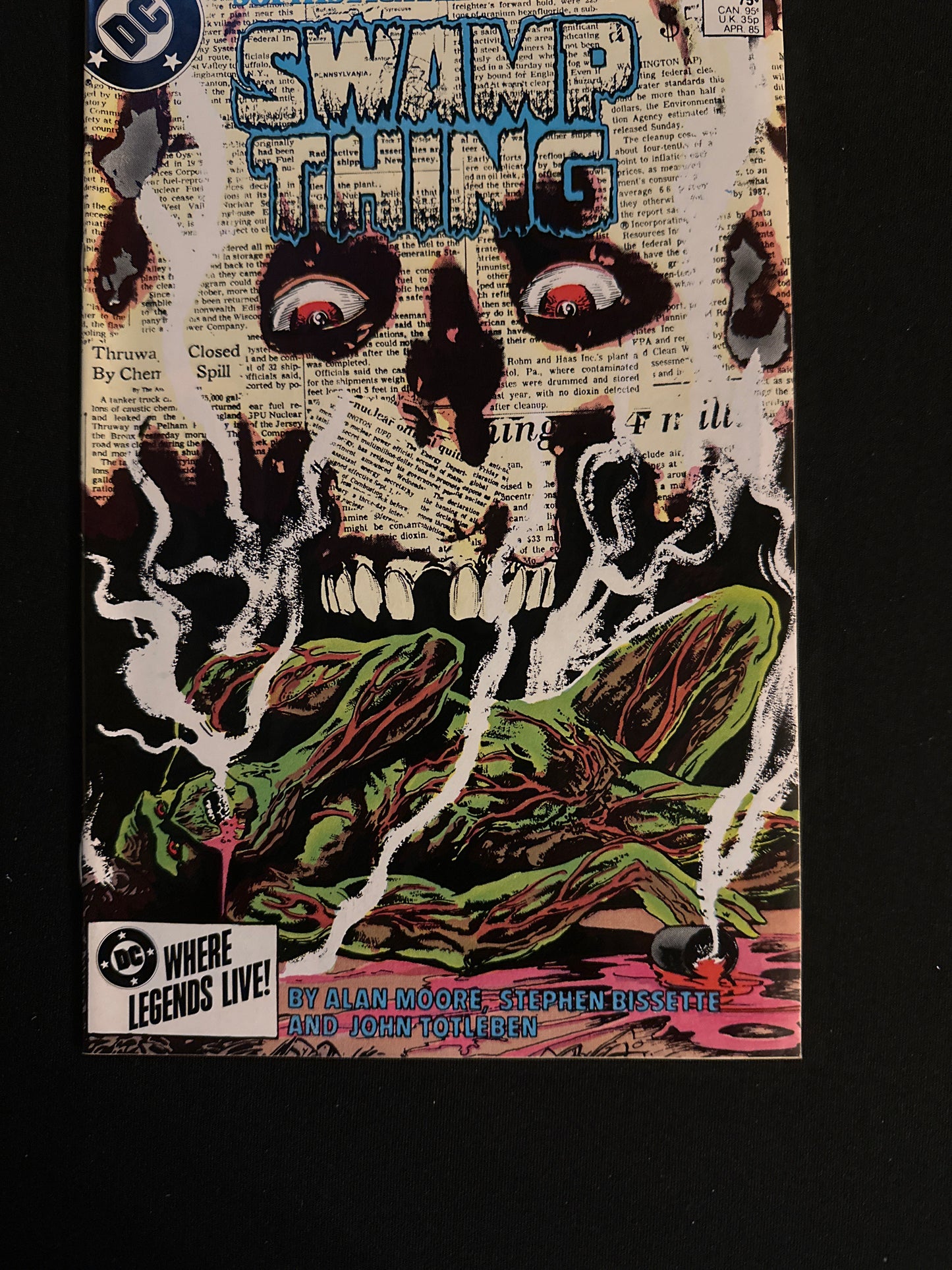 Saga of The Swamp Thing #35 1985