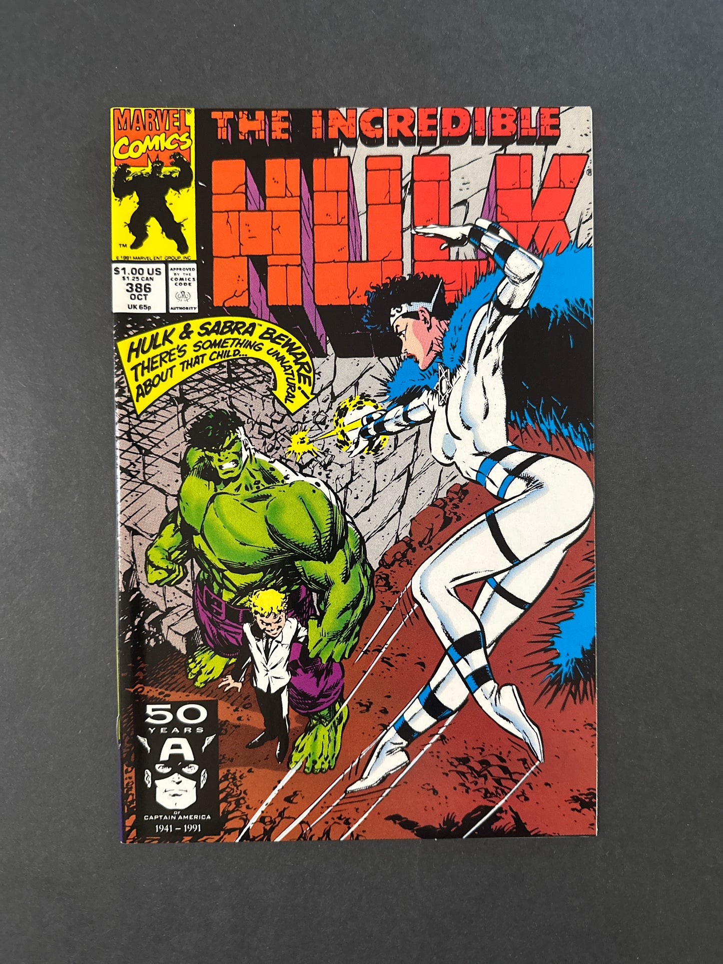 Incredible Hulk #386 1991