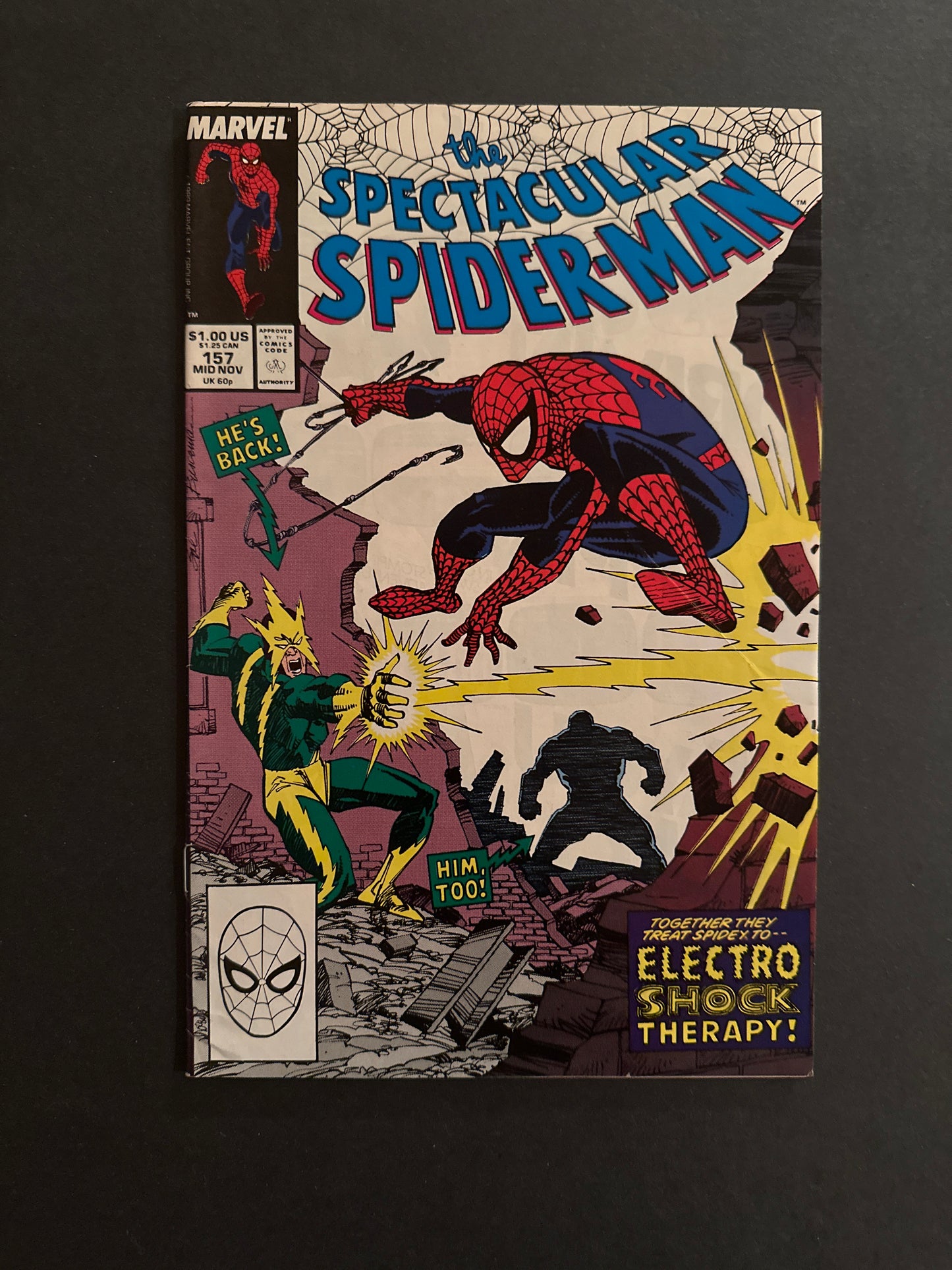 Spectacular Spider-Man #157 1989