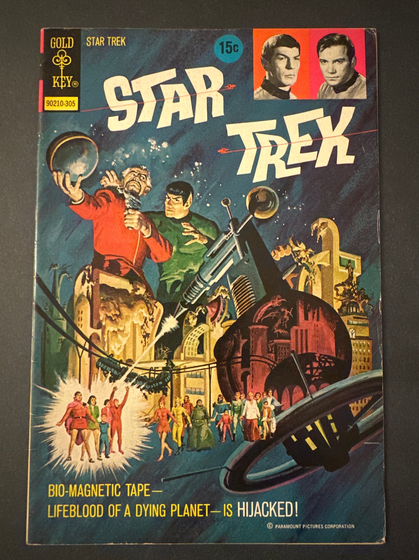 STAR TREK #18 1973 (FN+)