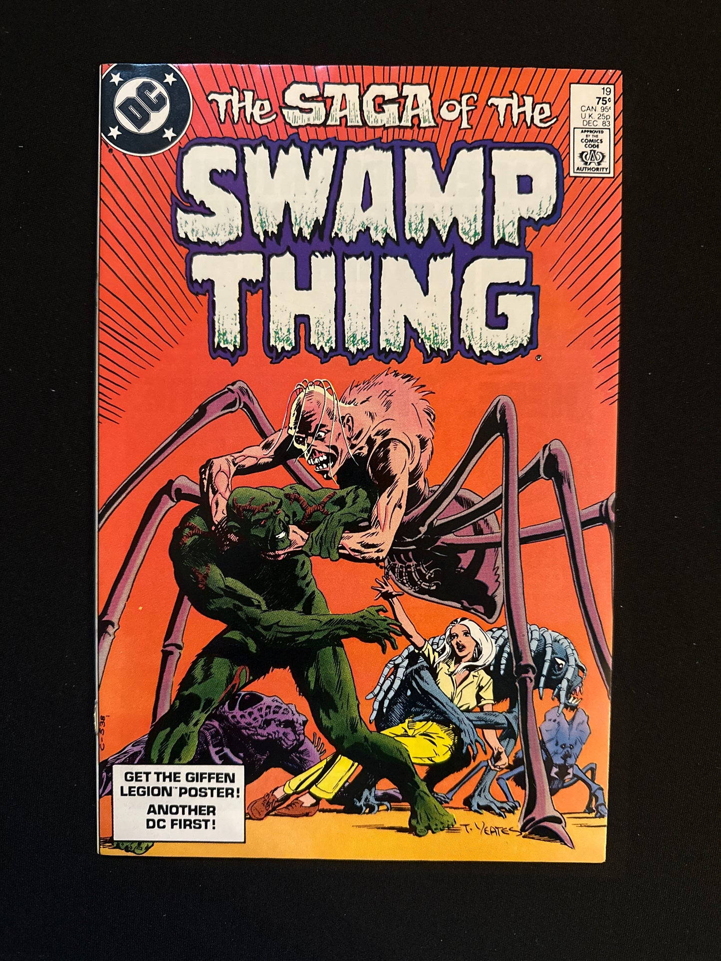 Saga of The Swamp Thing #19 1983