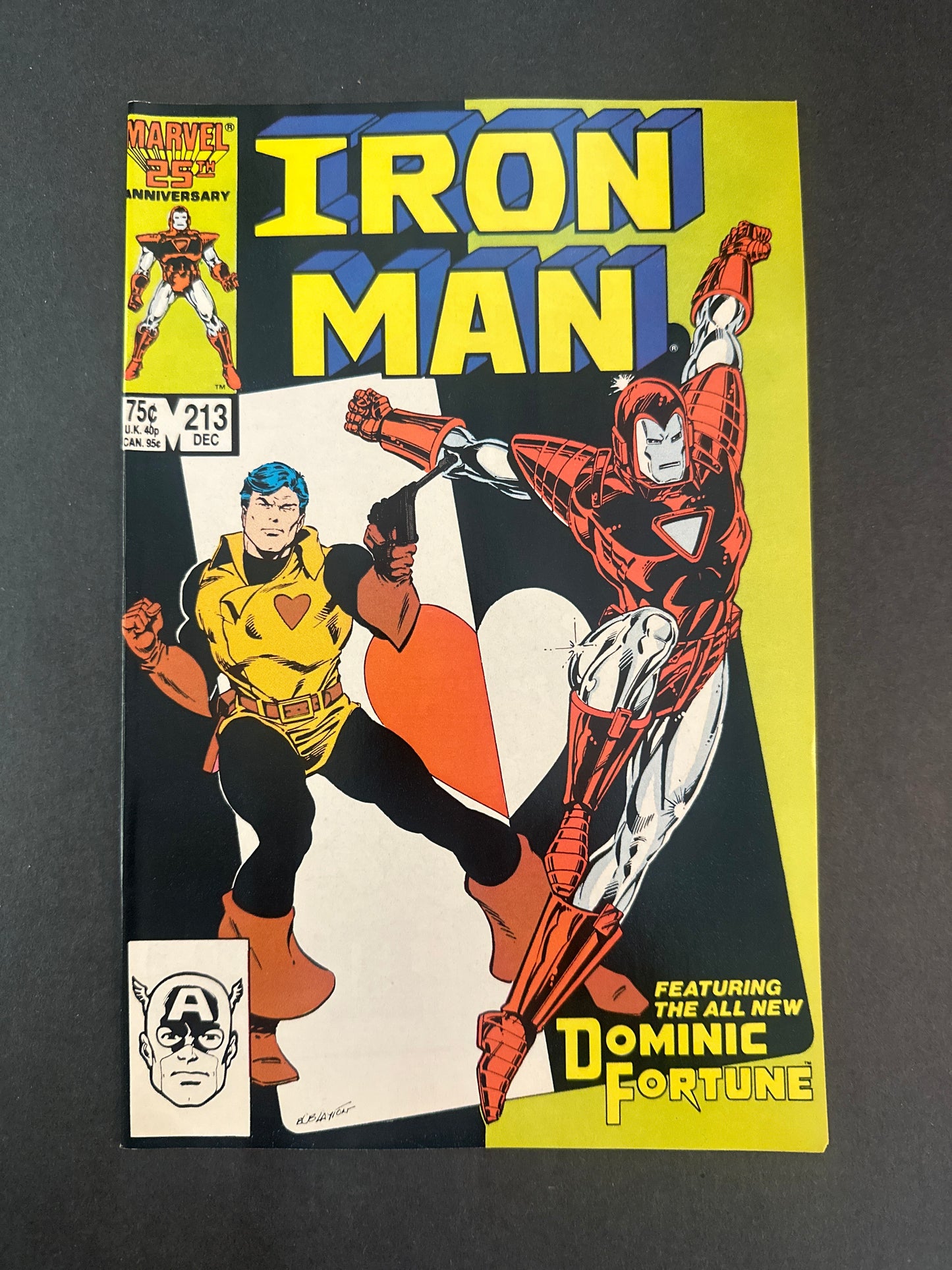 IRON MAN #213 1986