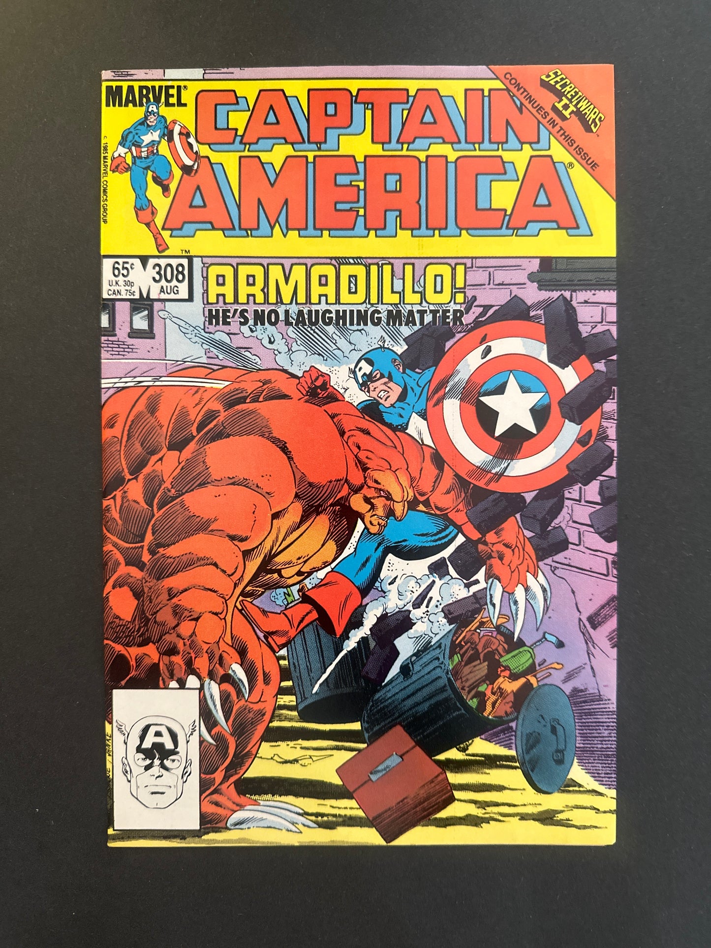 Captain America #308 1985