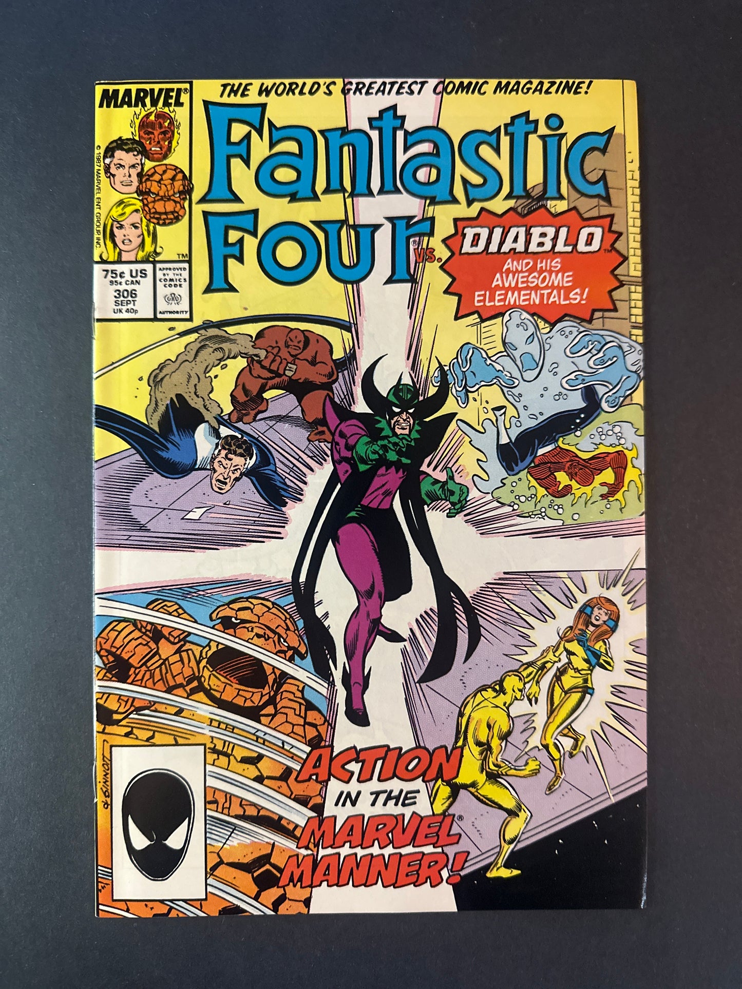 Fantastic Four #306 1987