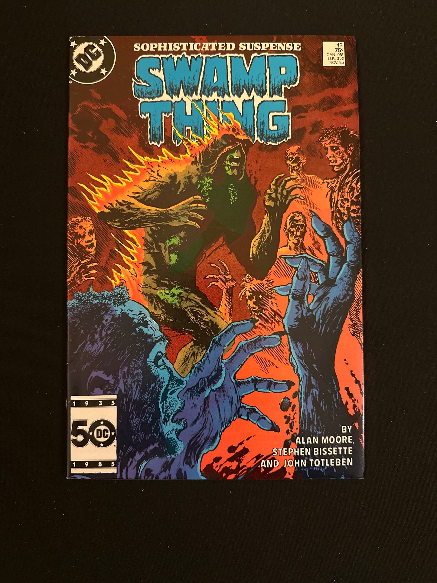 Saga of The Swamp Thing #42 1985