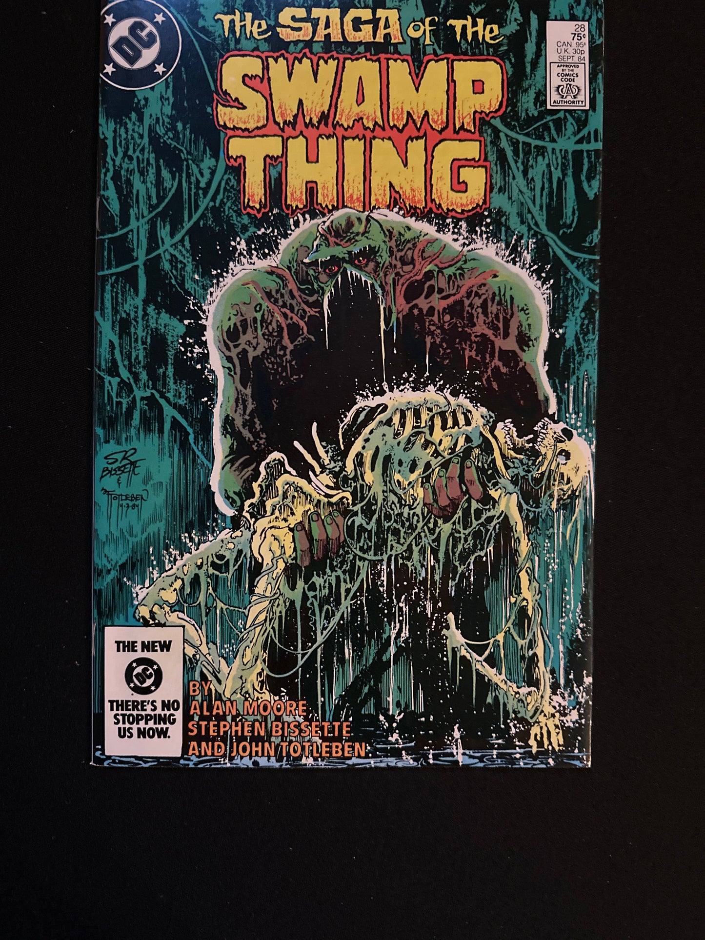 Saga of The Swamp Thing #28 1984