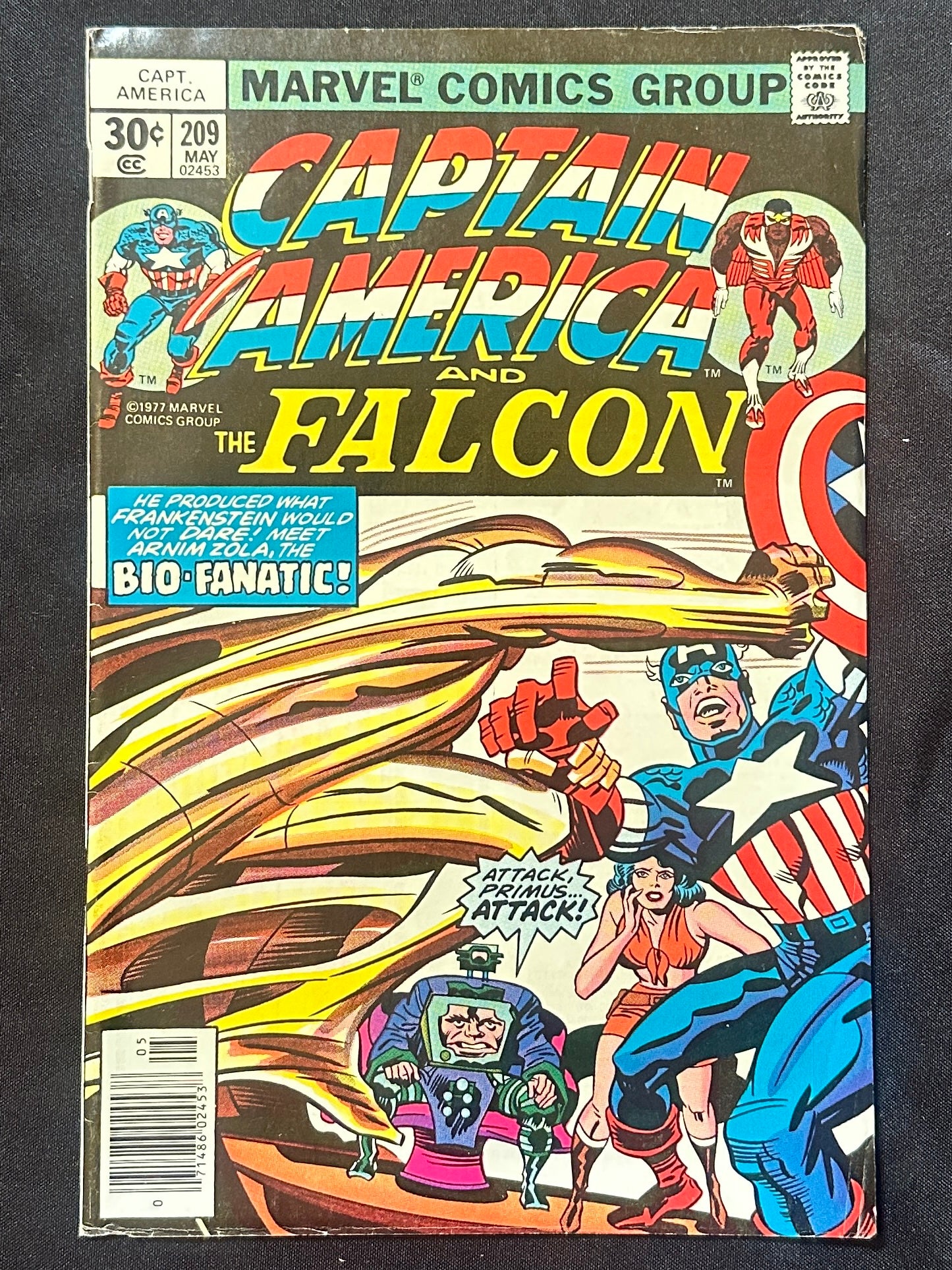 Captain America #209 1977 (FN+)
