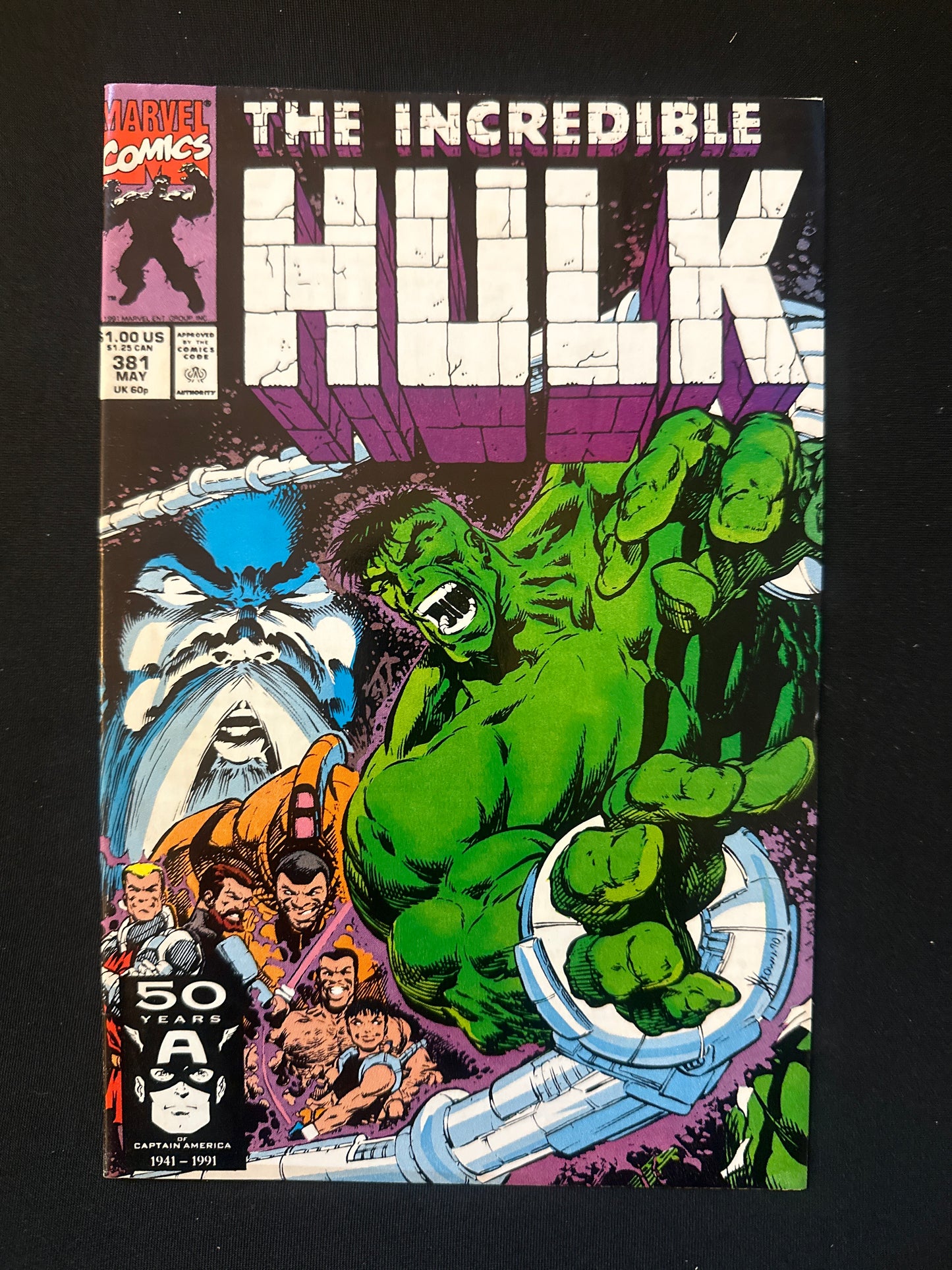 Incredible Hulk #381 1991