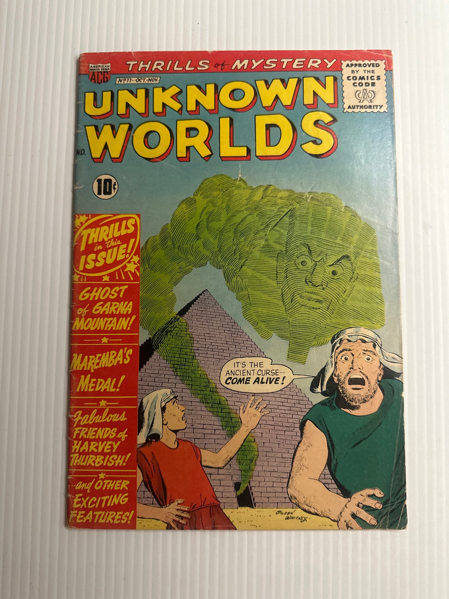 Unknown Worlds #11 1961 (FN-)