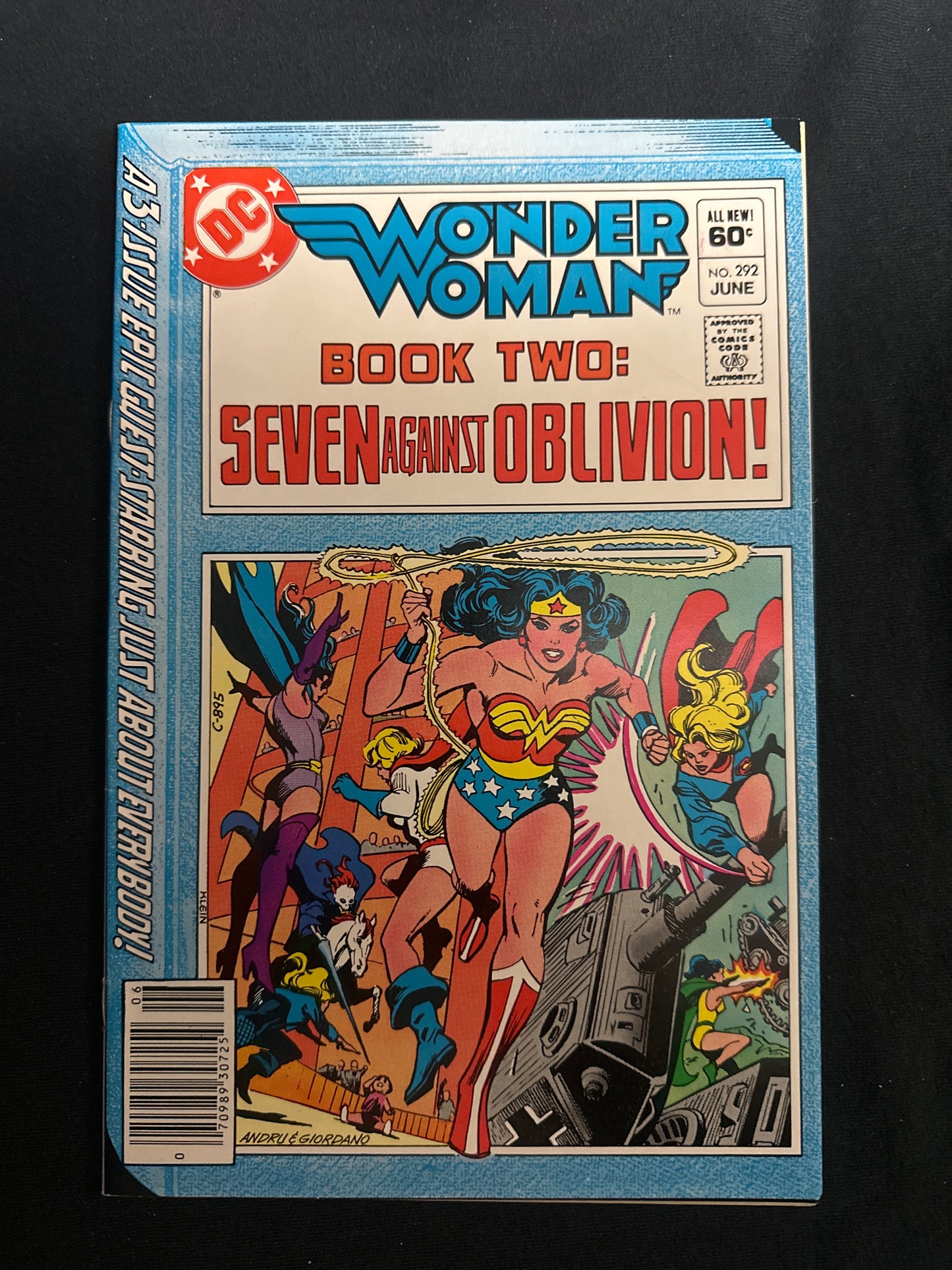 Wonder Woman #292 1982