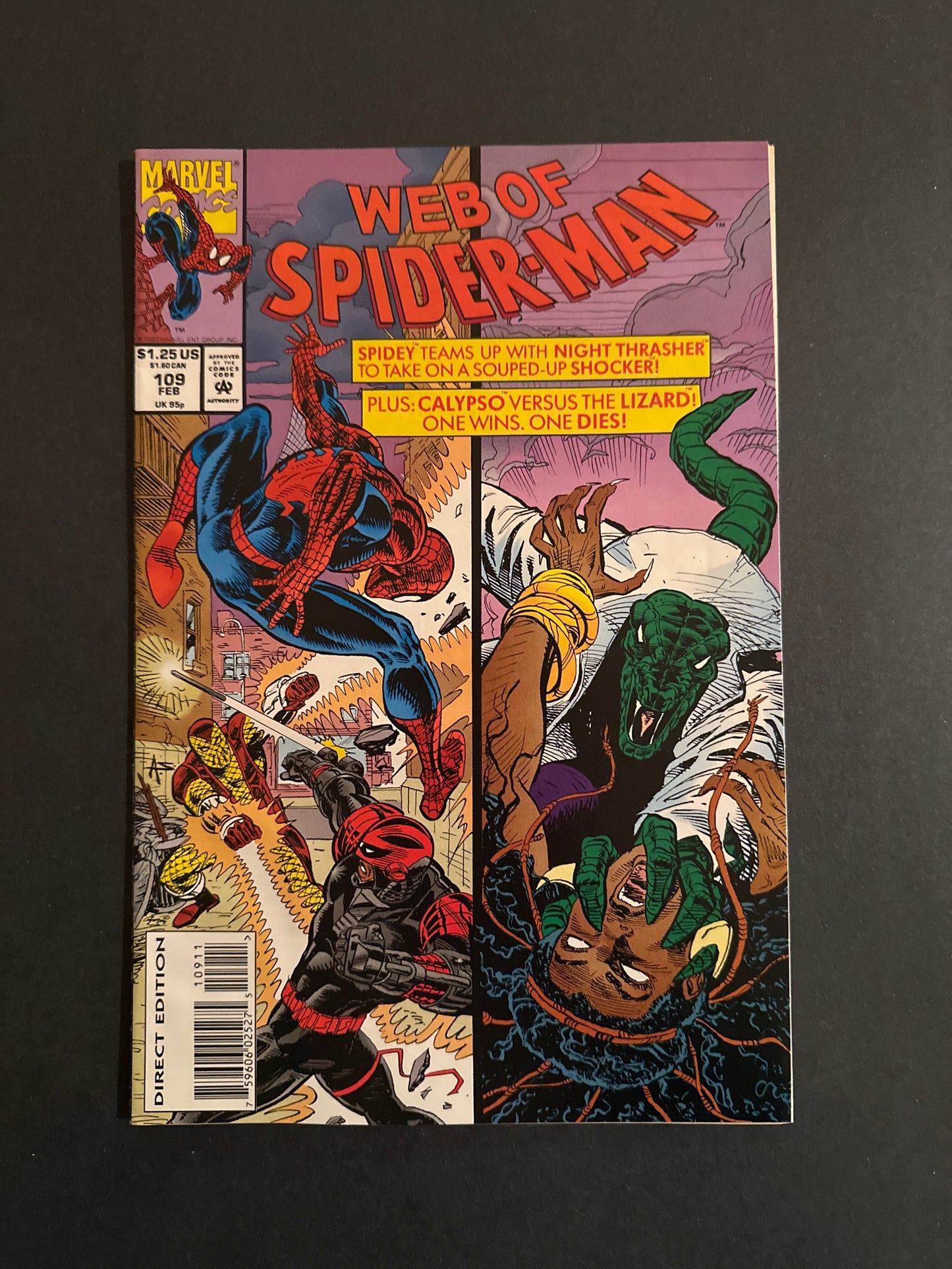 Web of Spider-Man #109 1994