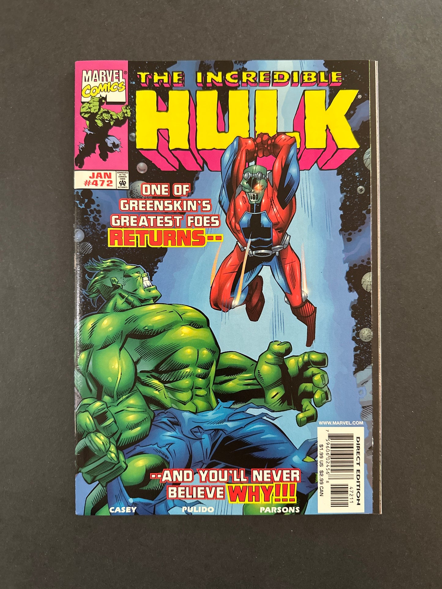 Incredible Hulk #472 1999