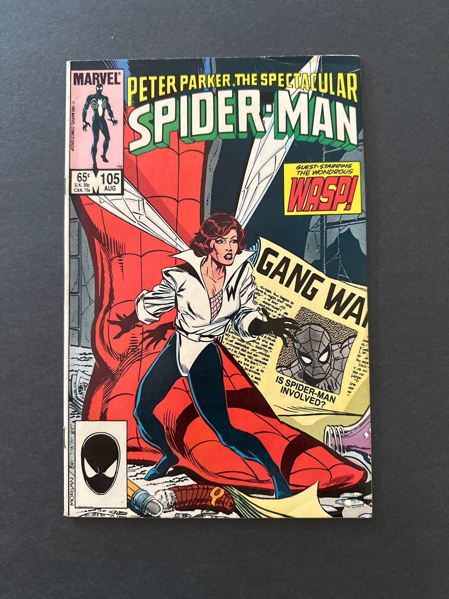 Spectacular Spider-Man #105 1985
