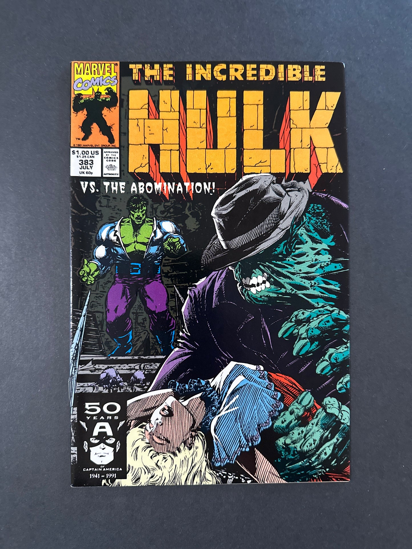 Incredible Hulk #383 1991