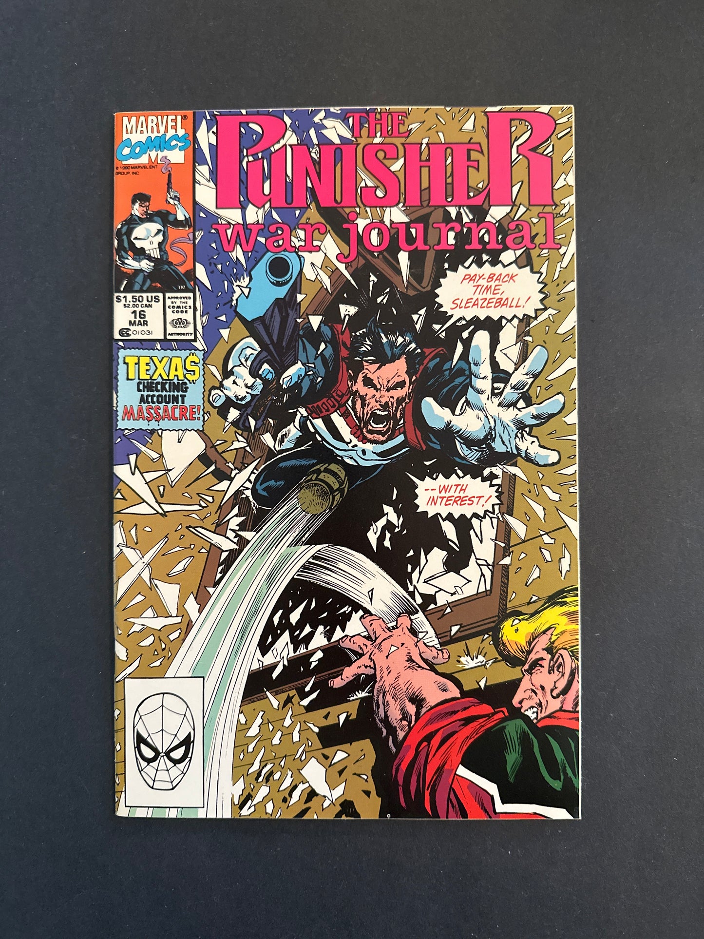 The Punisher War Journal #16 1990