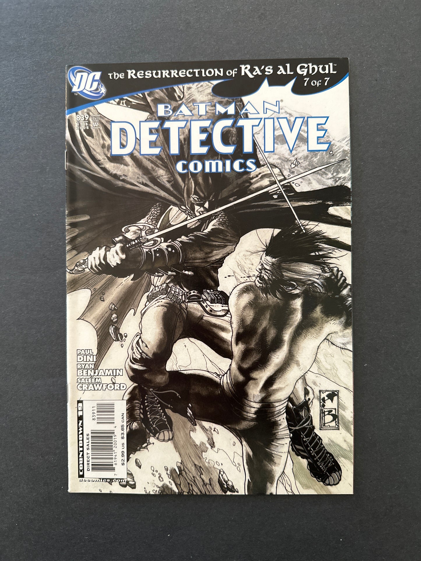 Detective Comics #839 2008