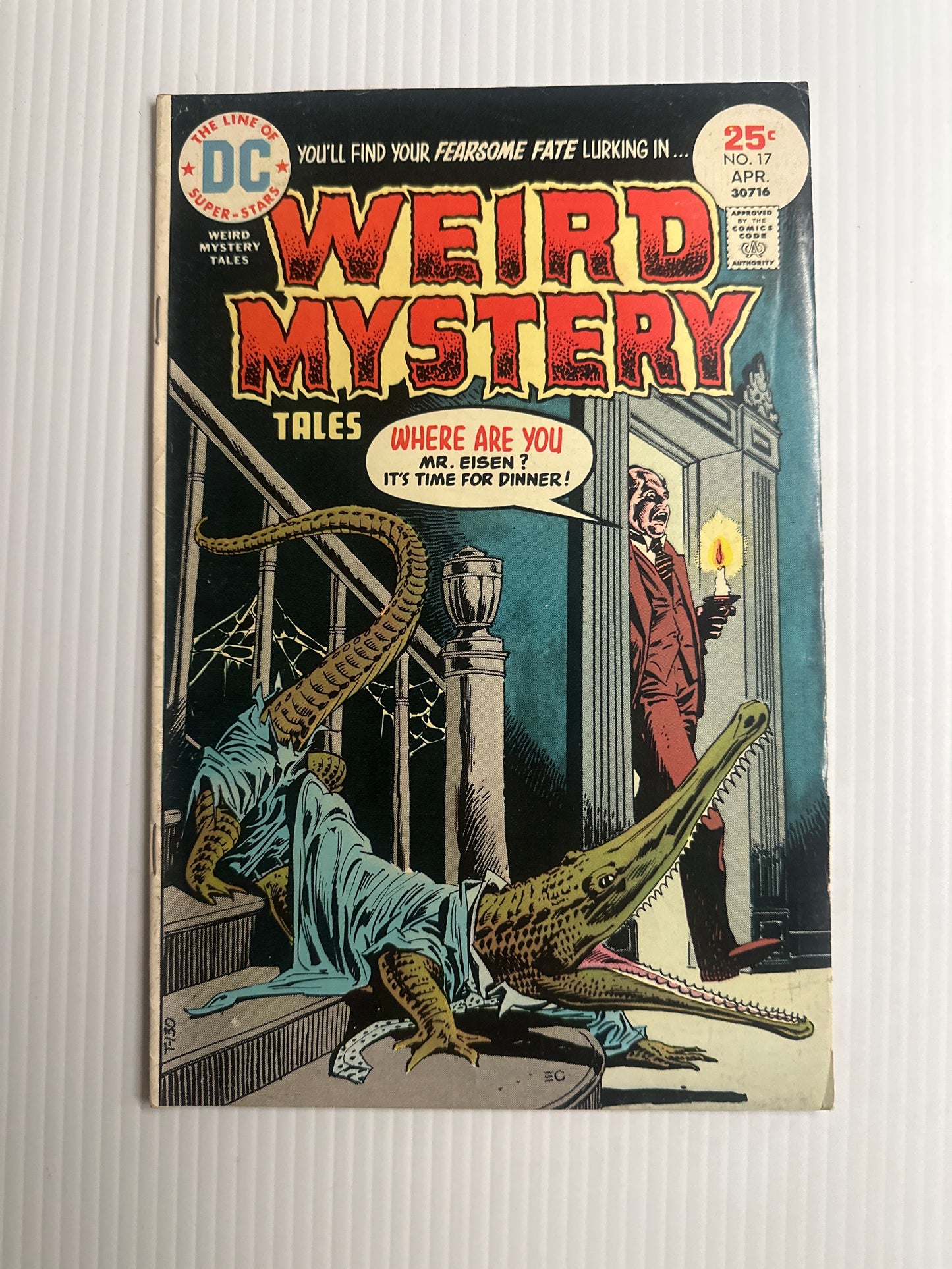 Weird Mystery Tales #17 1975 (VF)