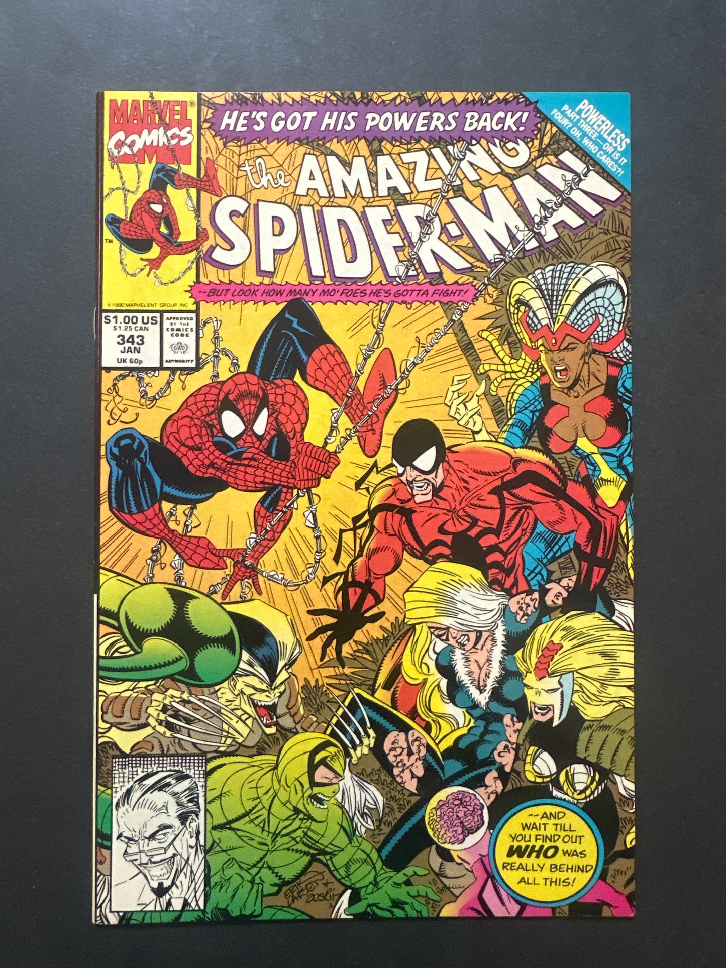 Amazing Spider-Man #343 1991