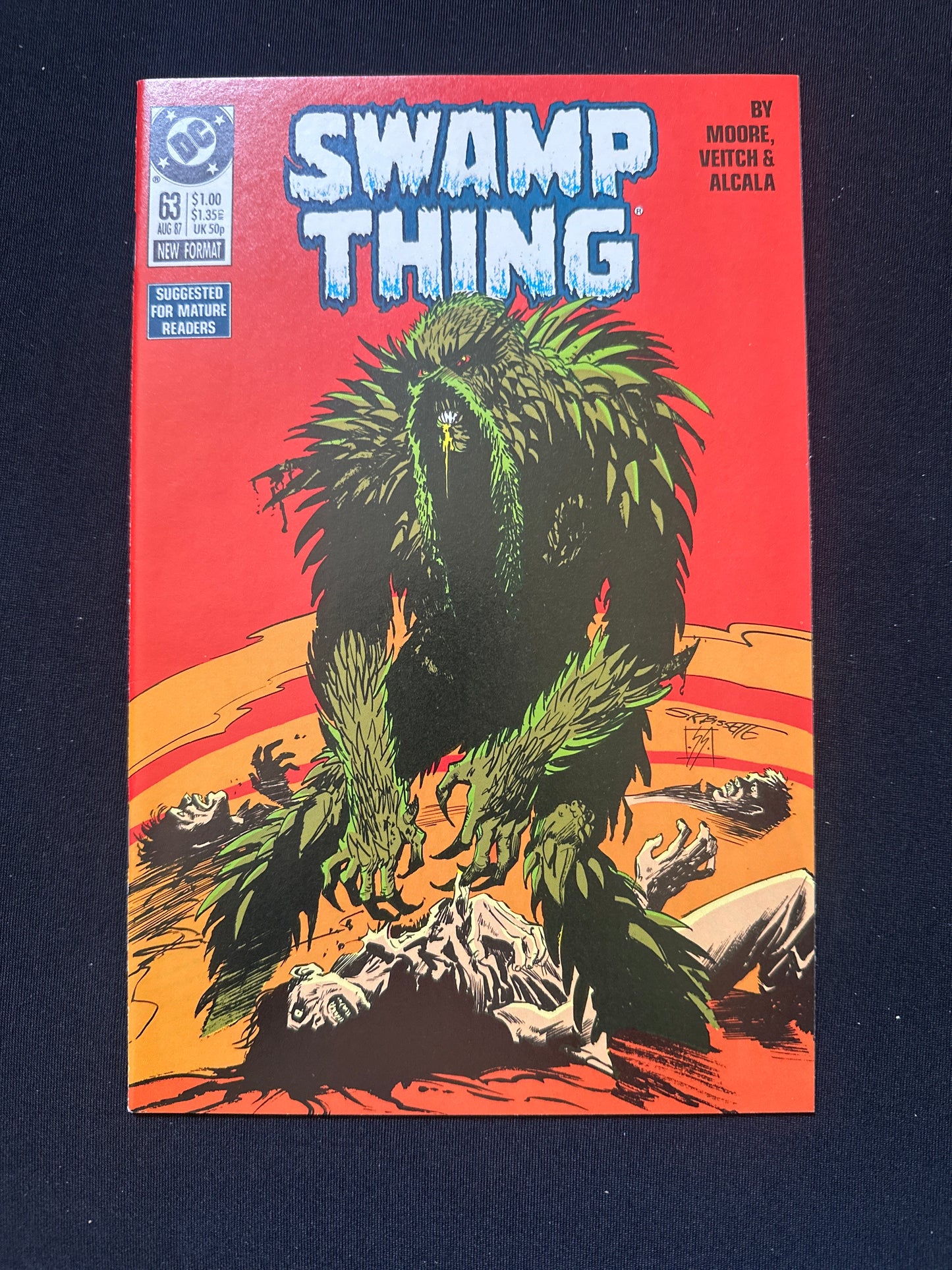 Saga of The Swamp Thing #63 1987