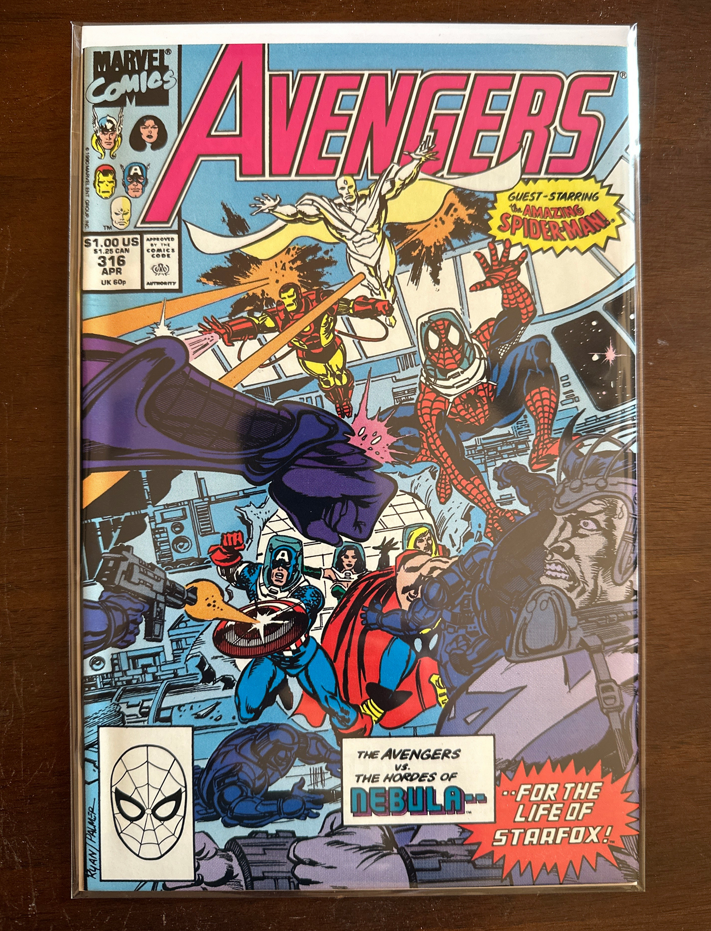 Avengers #316 1990