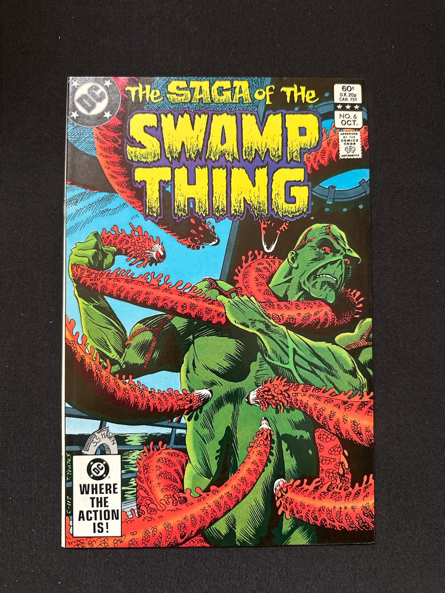 Saga of The Swamp Thing #6 1982