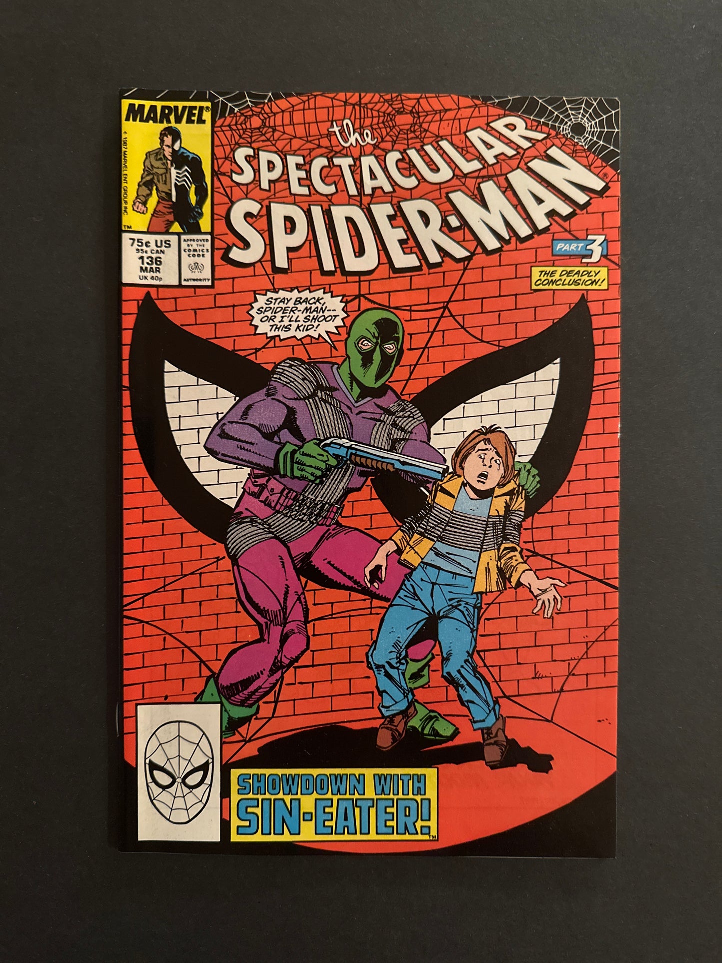 Spectacular Spider-Man #136 1988